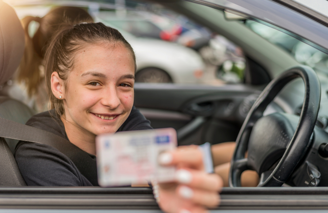 Teen driver in Pennsylvania representing higher liability risk for families.