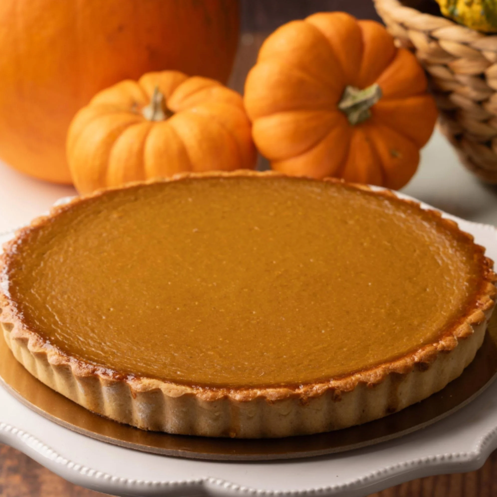 Ginger Pumpkin Tart