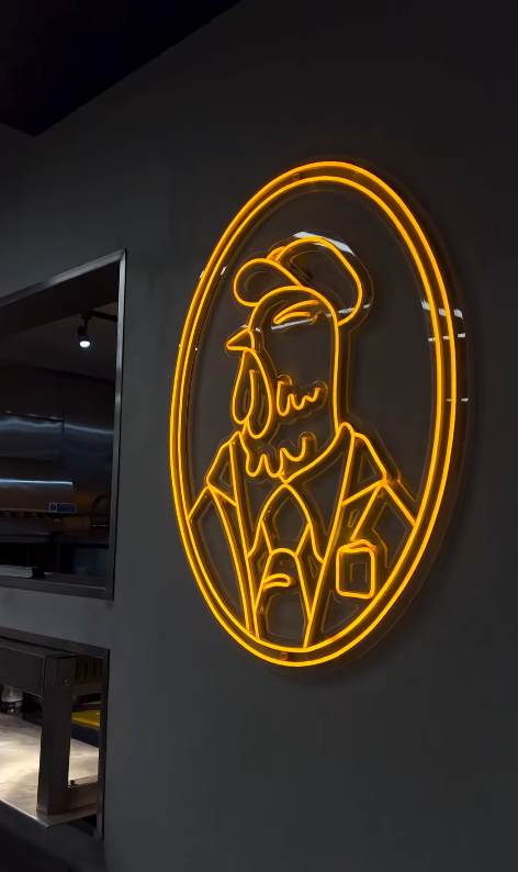 Baked Bird Lands on Goodge Street🐔