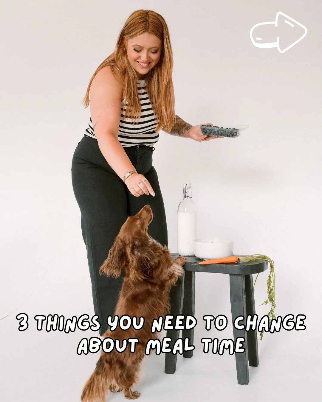 two things we love to talk about here: behavior &amp; food. how do they go hand in hand? how can you use food to get the behaviors you&rsquo;re looking for? 💡🫶🏼🐾 #caninenutrition #dogtrainer