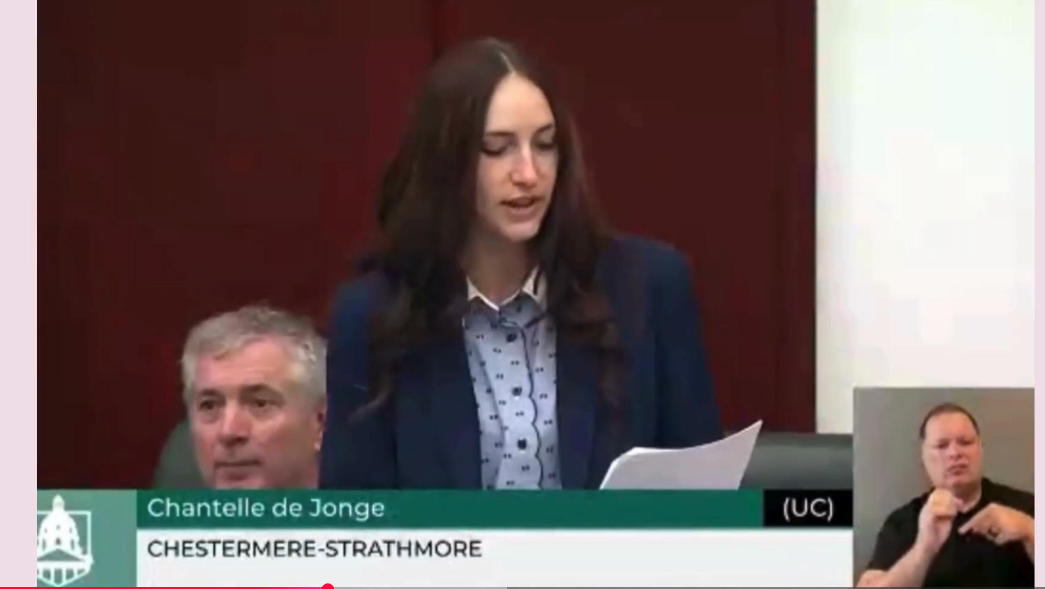 Canada Powered by Women in Alberta Legislature