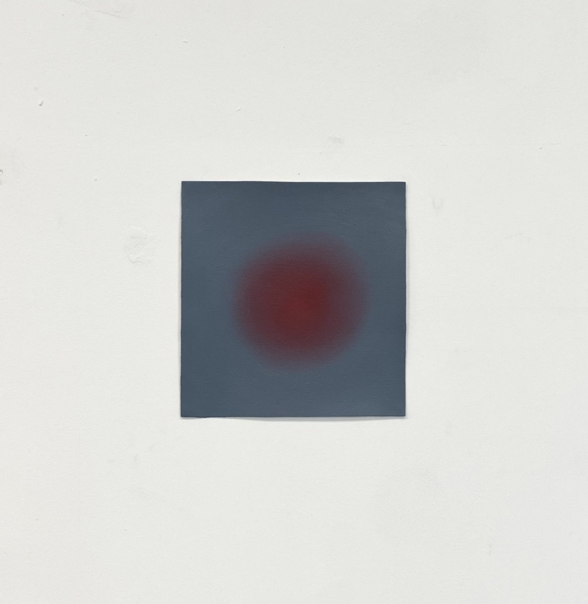 Obsession XI, 21 x 21 cm, oil on paper, 2025
