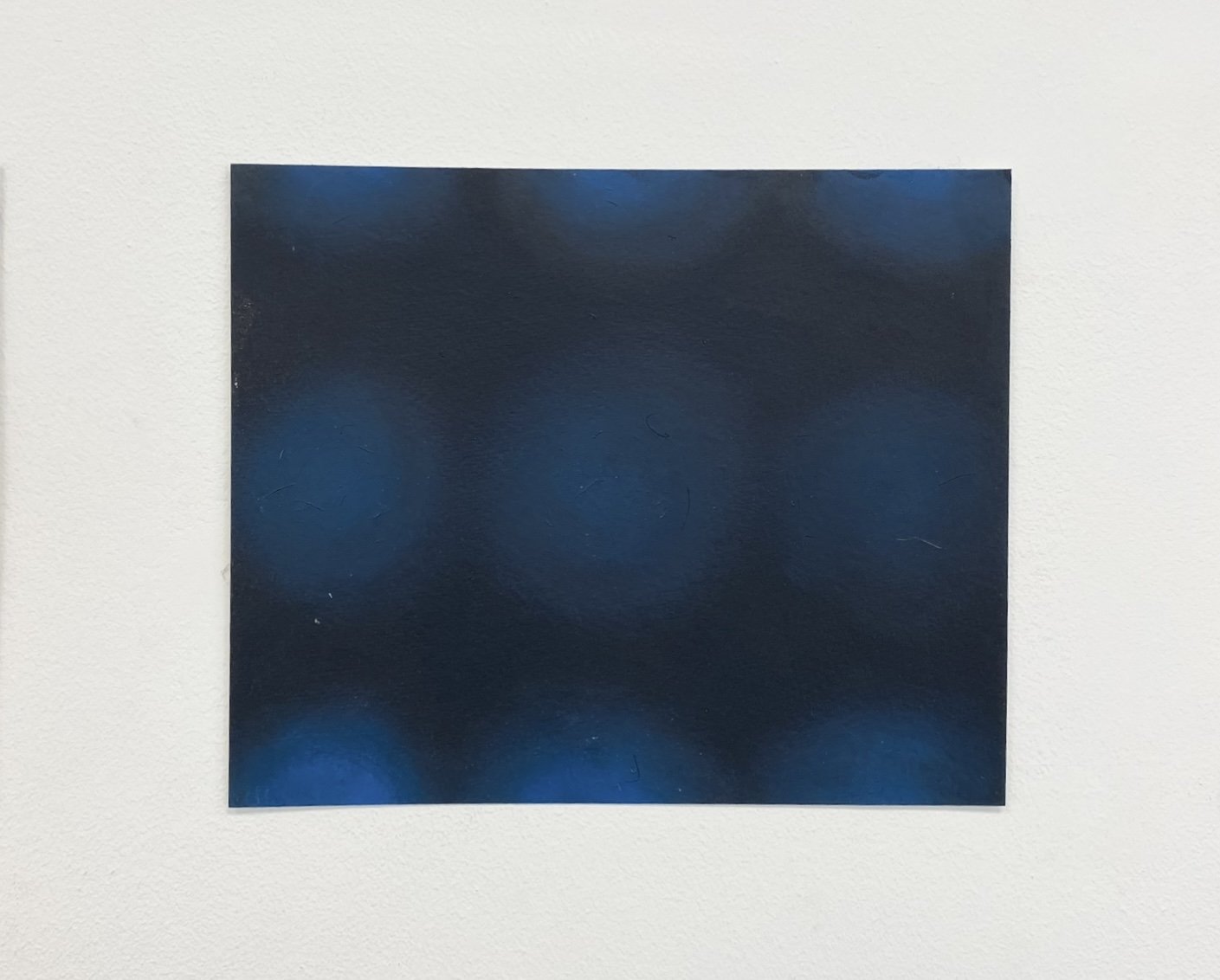 Obsession X, 21 x 29.7 cm, oil on paper, 2025