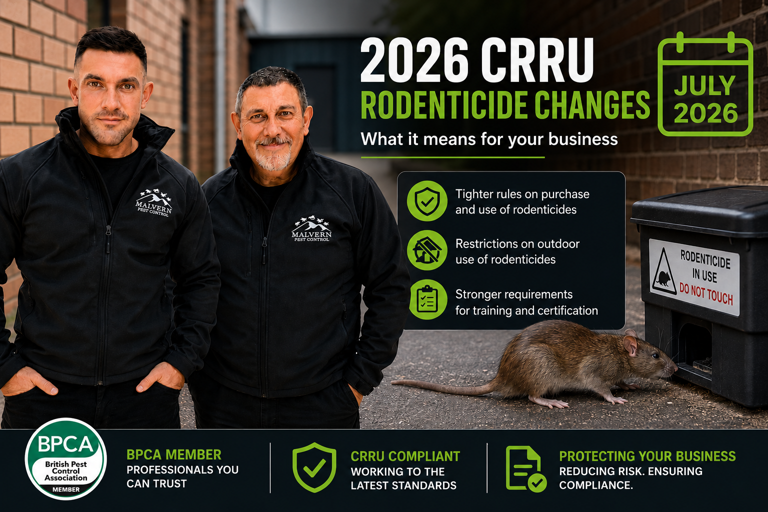 The 2026 Rodenticide Rules: What They Mean for Your Business