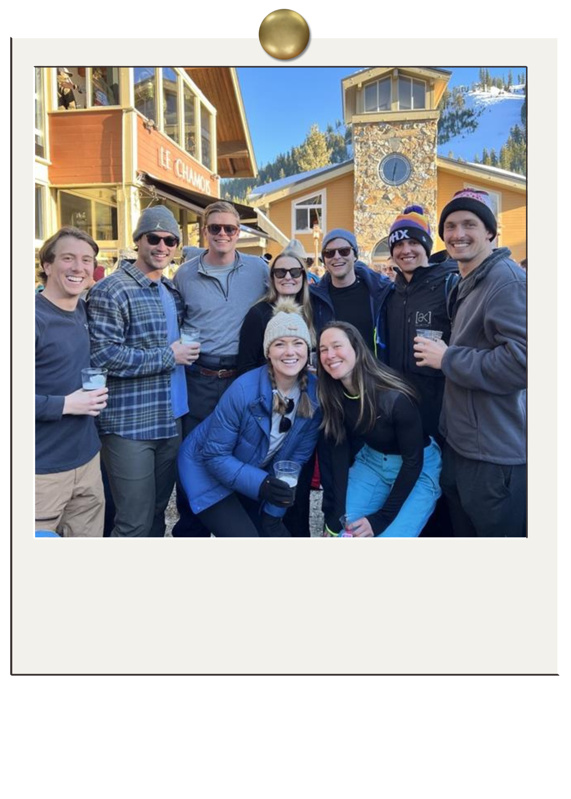 First trip with Nick's friends