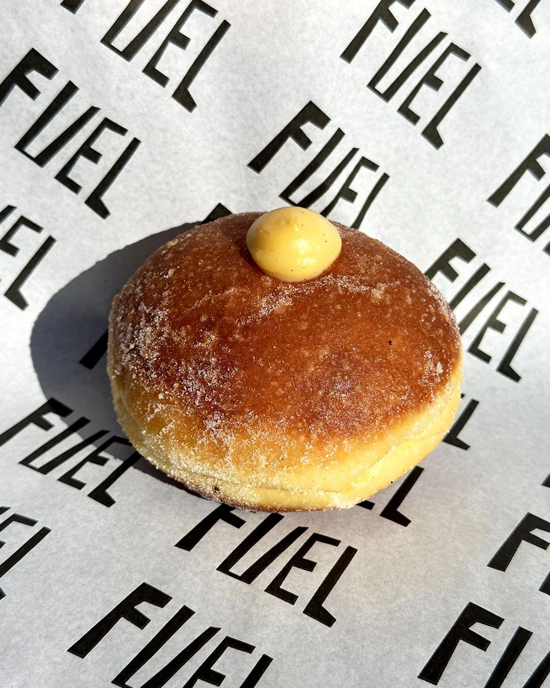 Custard doughnut