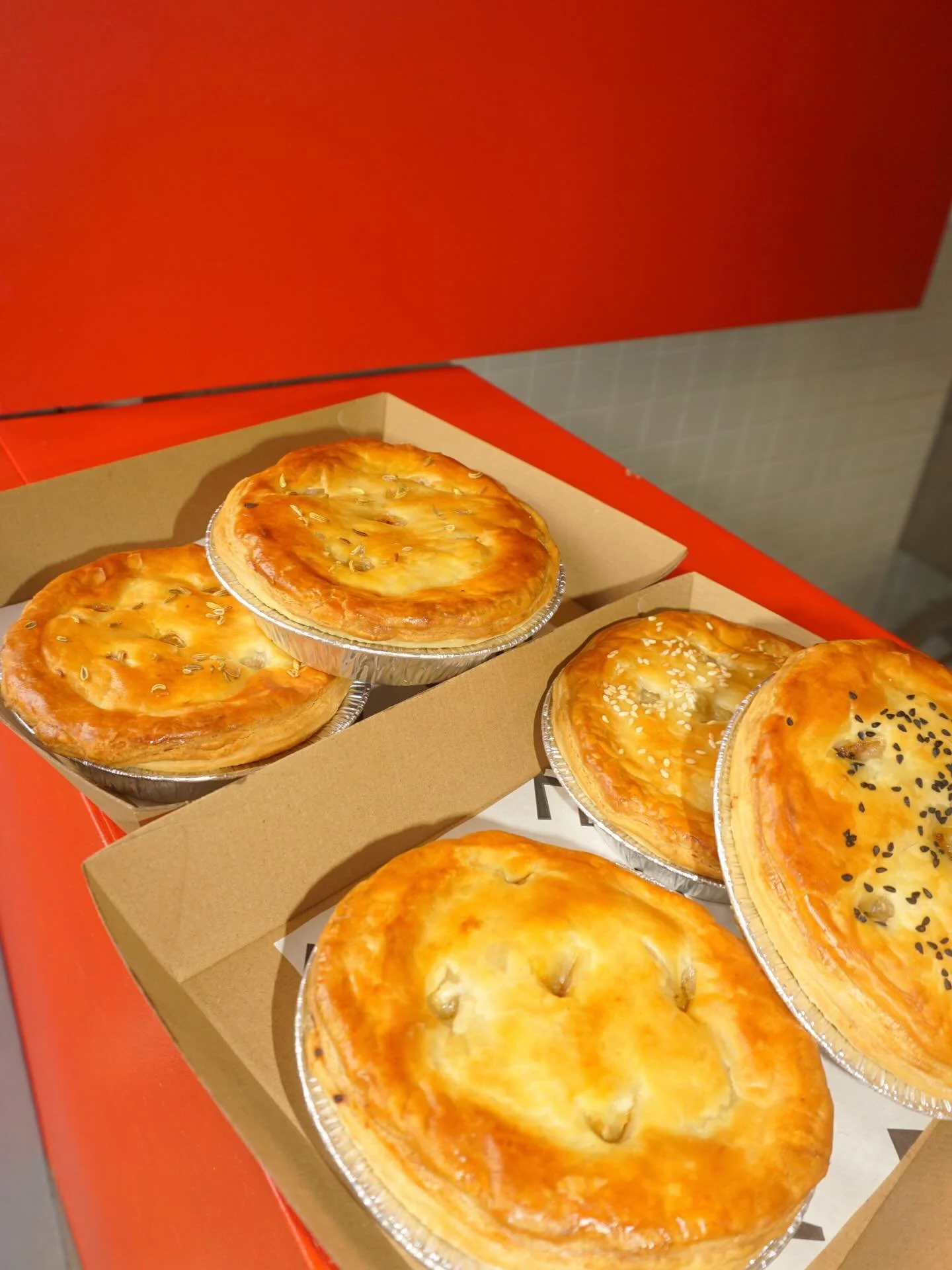 from intimate moments to bigger orders. 
our pies come in 4 inch and 750g, baked fresh and ready to share (or not)

we are good☝️