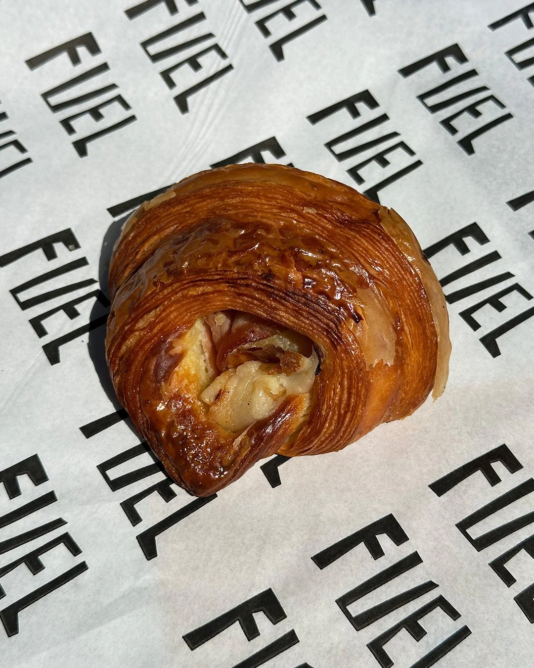 Ham, Cheese and Onion Croissant