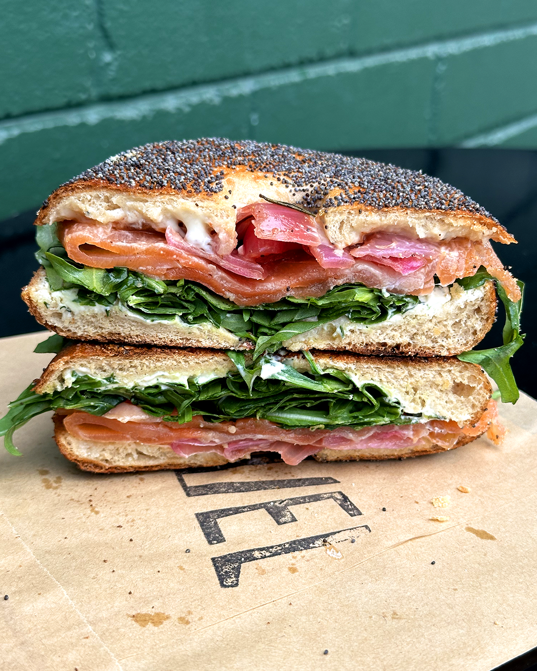 Lox bagel