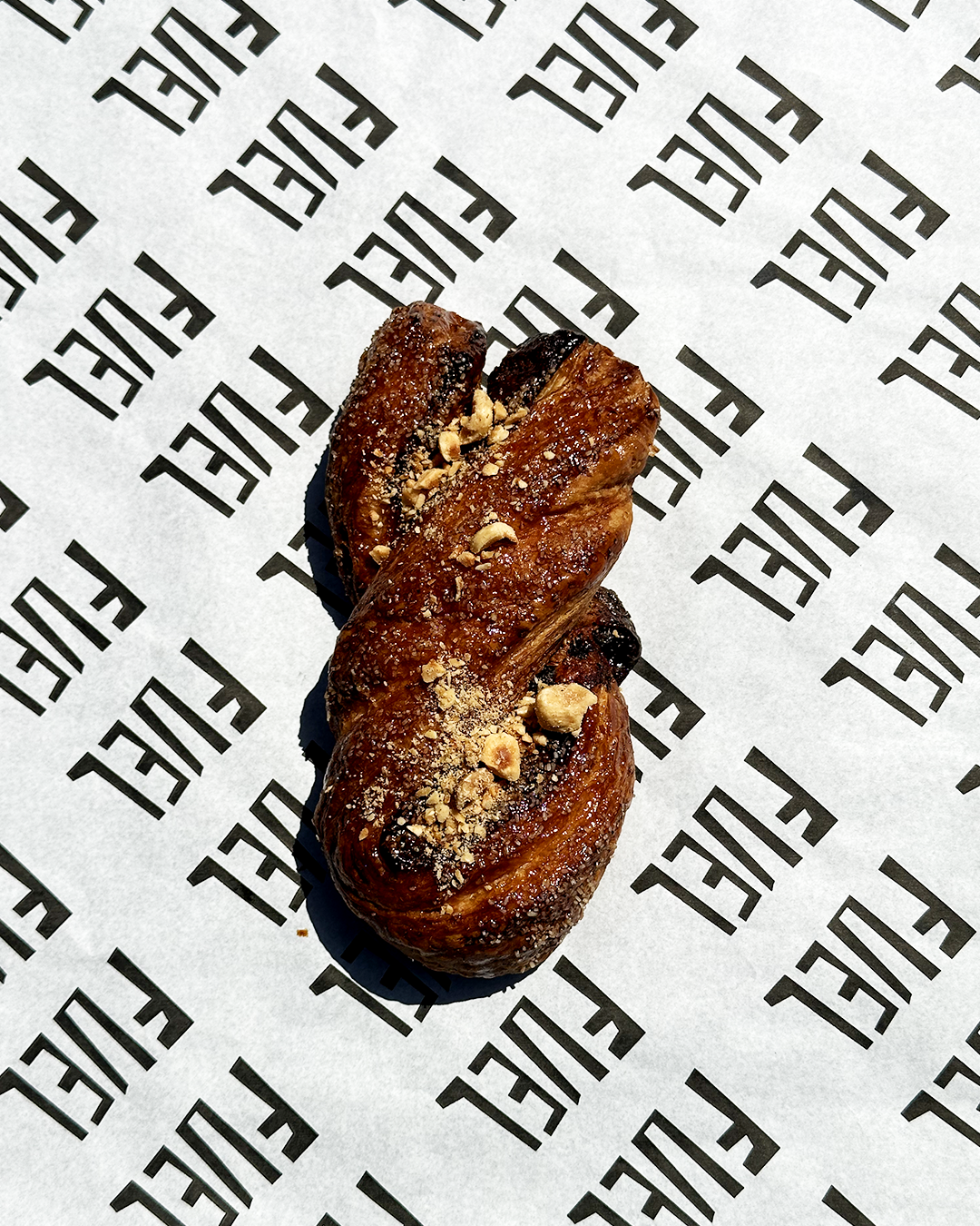Chocolate hazelnut twist