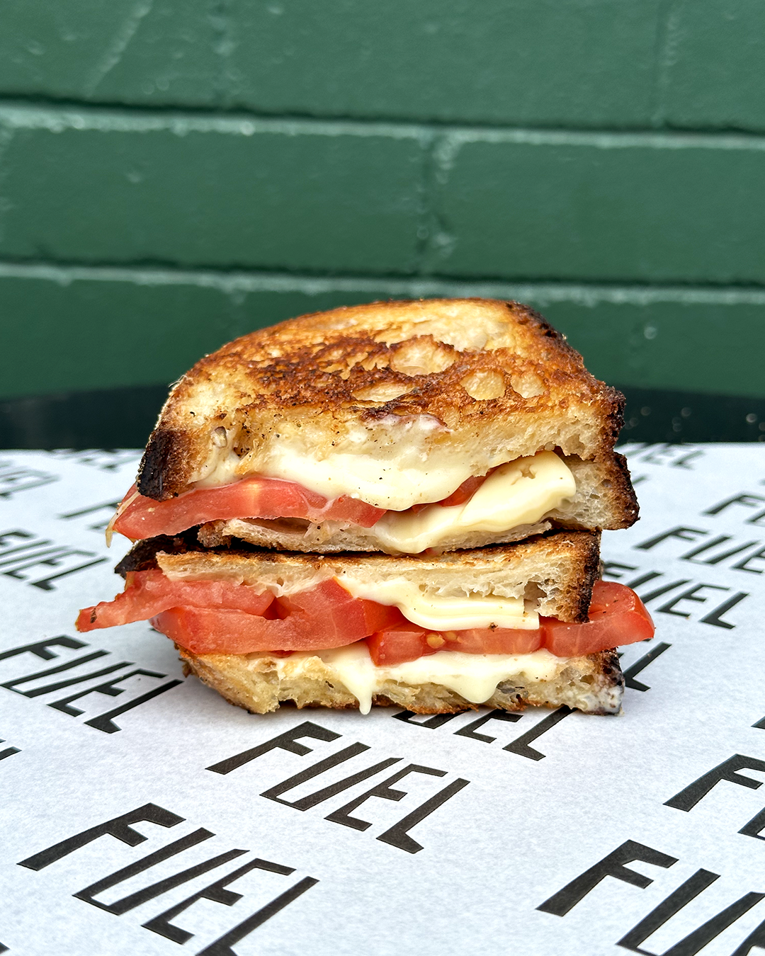 Cheese and Tomato on Sourdough