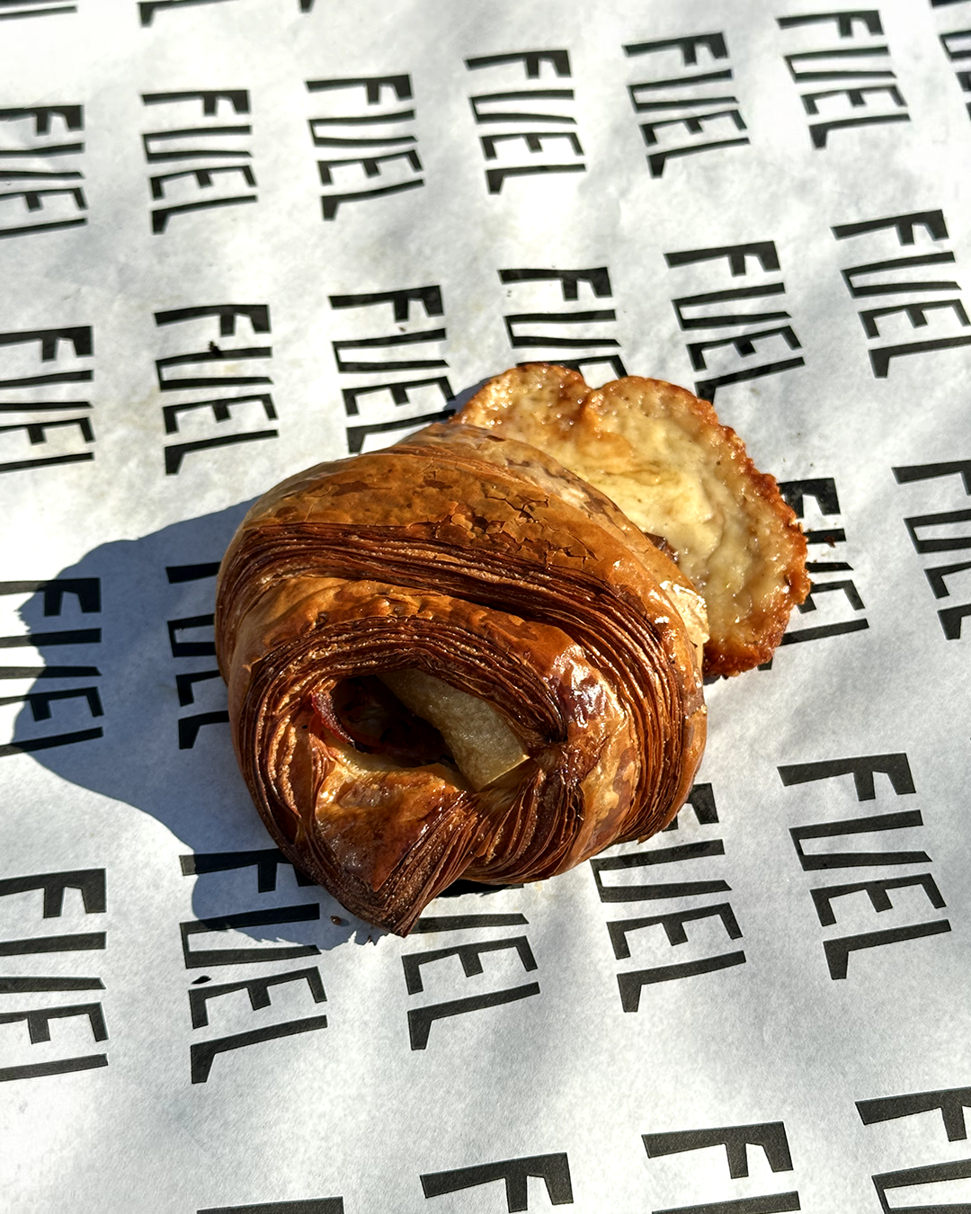 Ham, Cheese and Onion Croissant