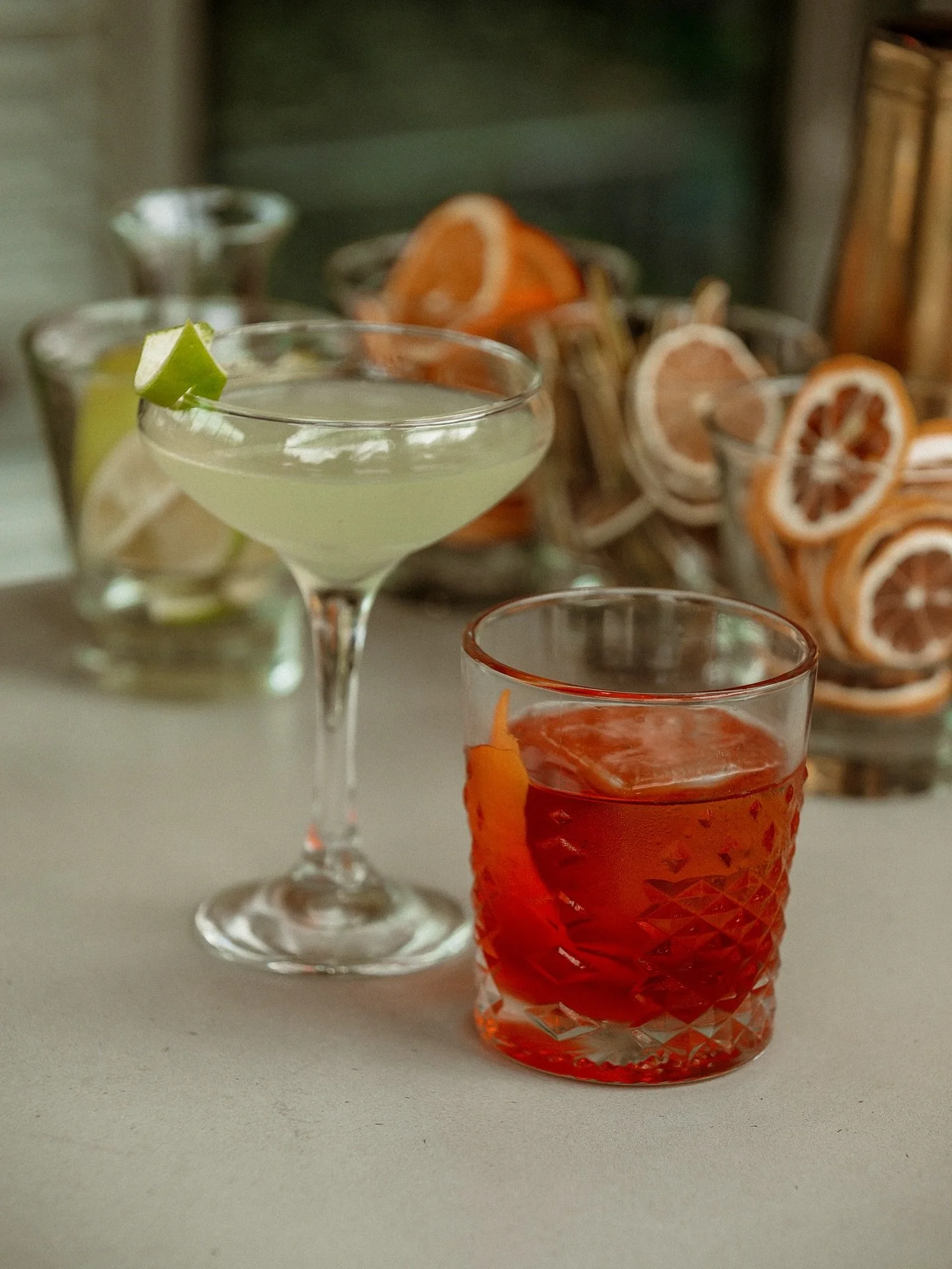 Well crafted cocktails at Capo Public House. 〰️

Don&rsquo;t forget- Dodgers game is on LIVE at Capo today at 5:38 PM ⚾️🍻