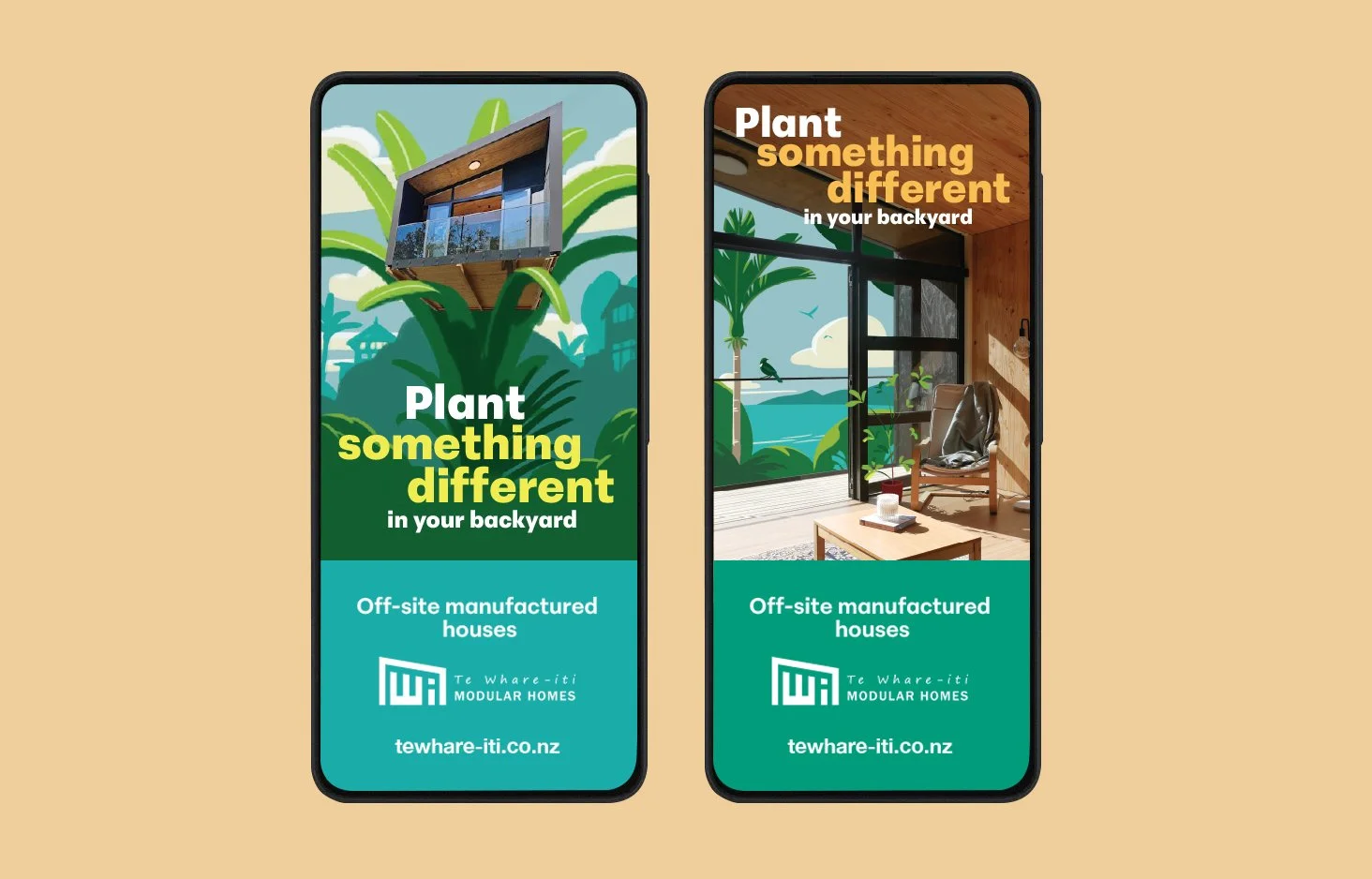 Marketing Campaign*Te Whare Iti Modular Homes