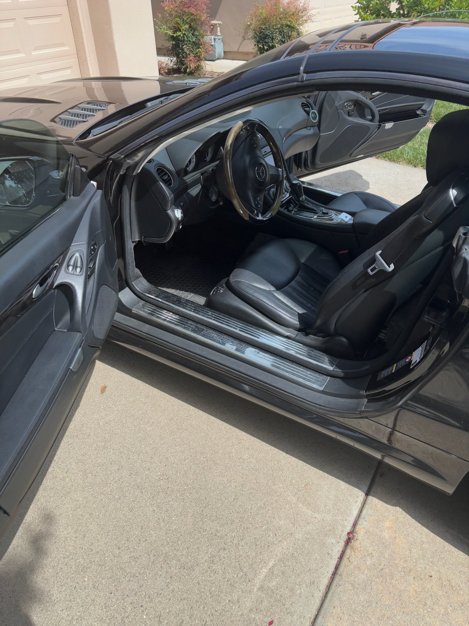 Before Mercedes Benz SL 550 Interior