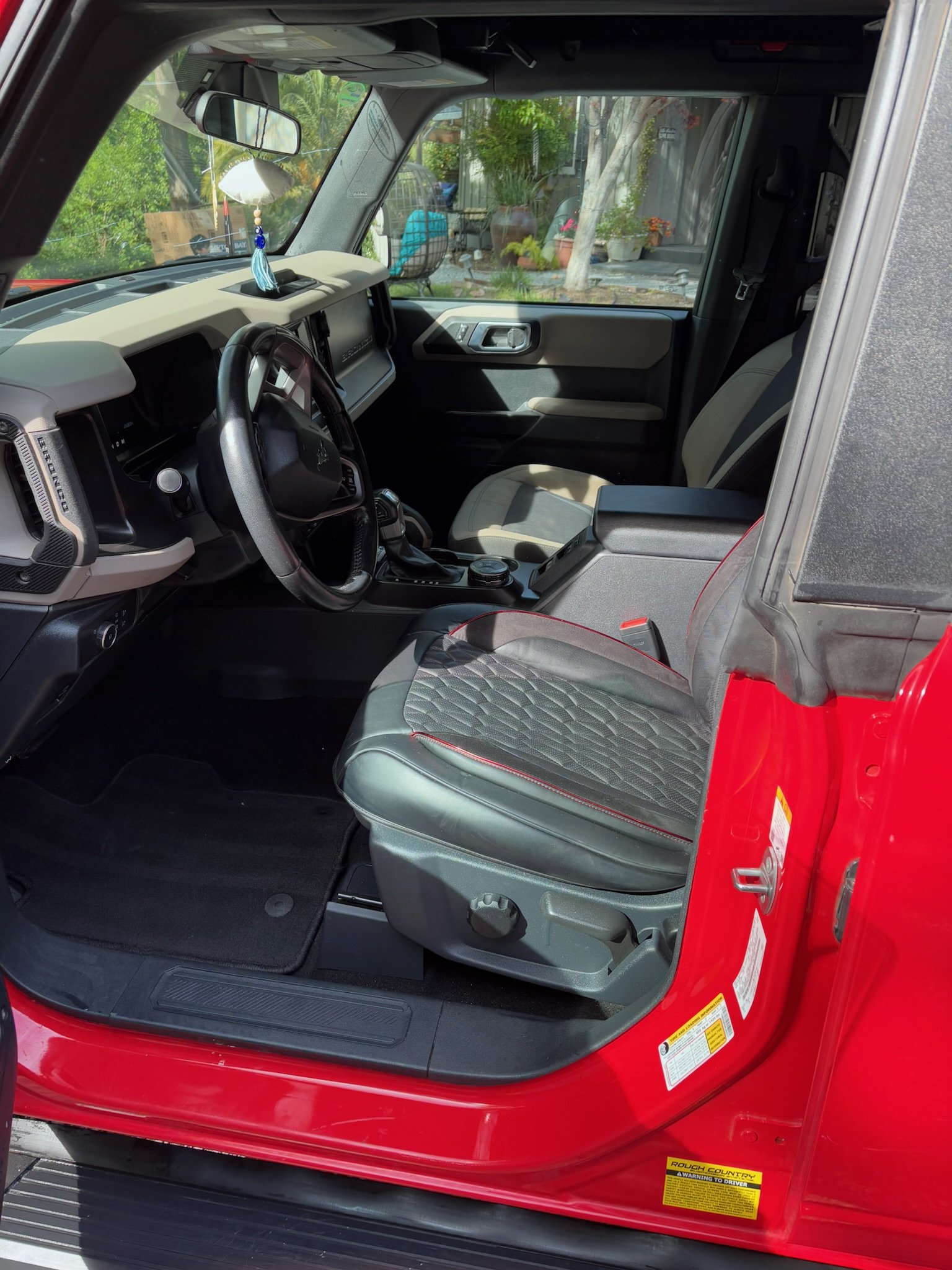 After Ford Bronco Interior