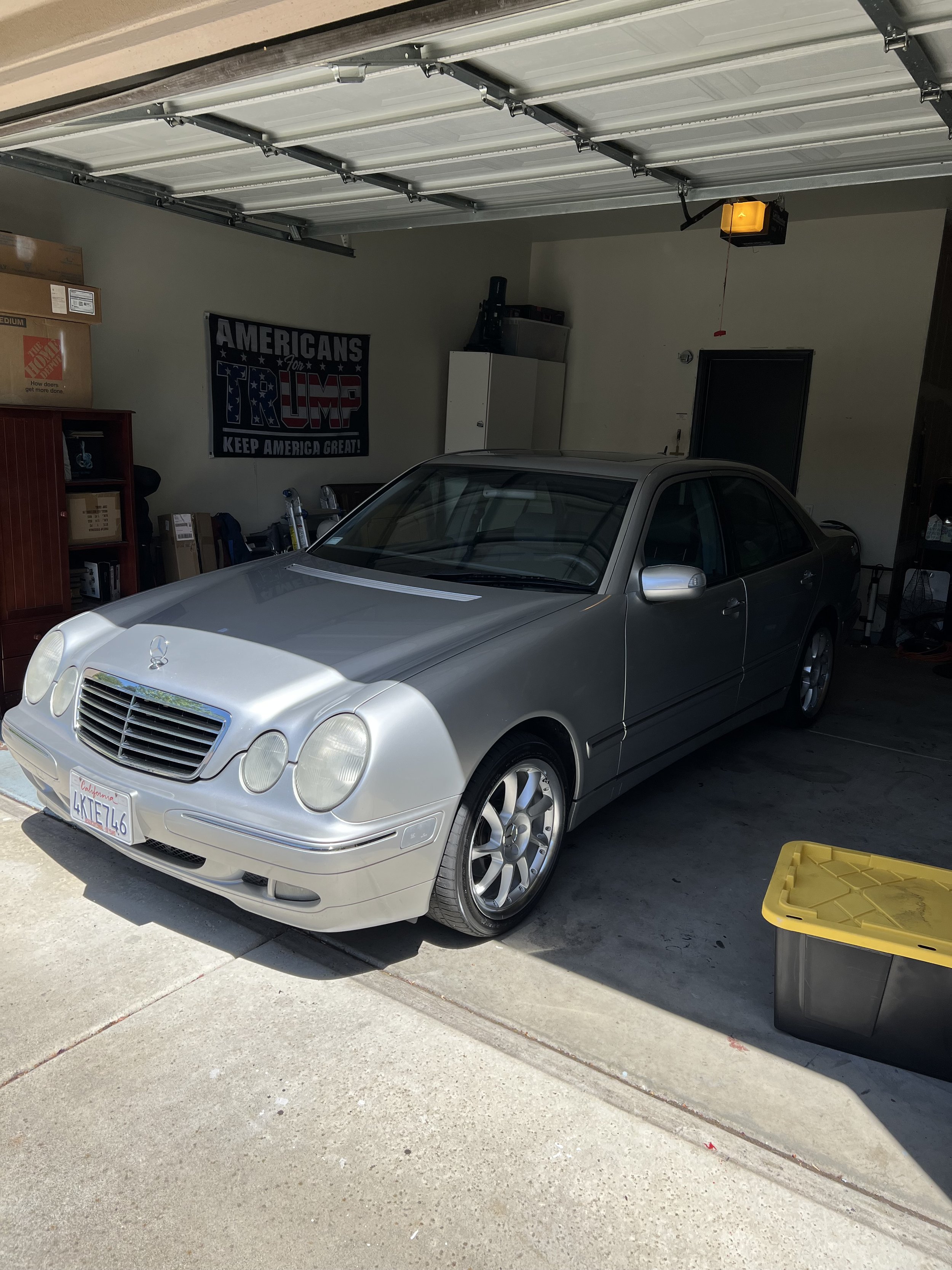 After Mercedes Benz E320 Exterior