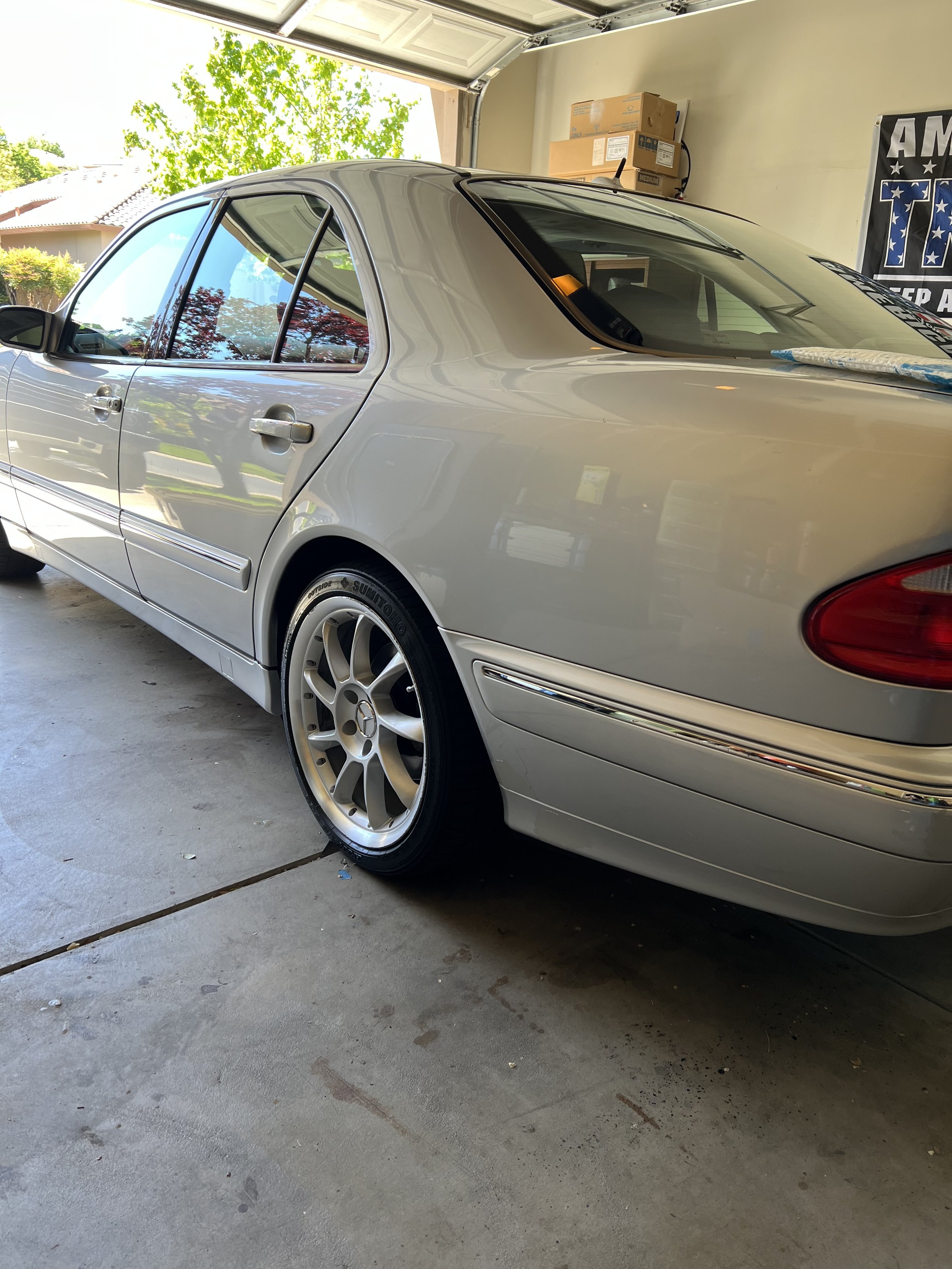 After Mercedes Benz E320 Exterior