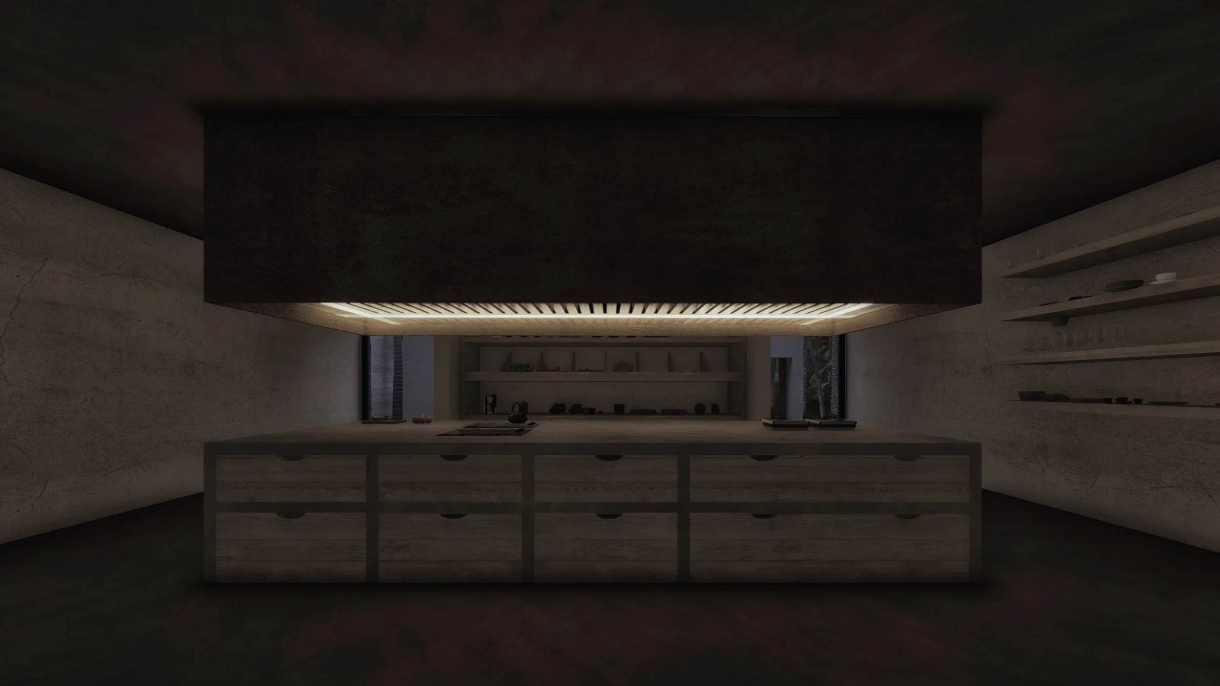 Kitchen, Otoch Tulum by Raza Studio