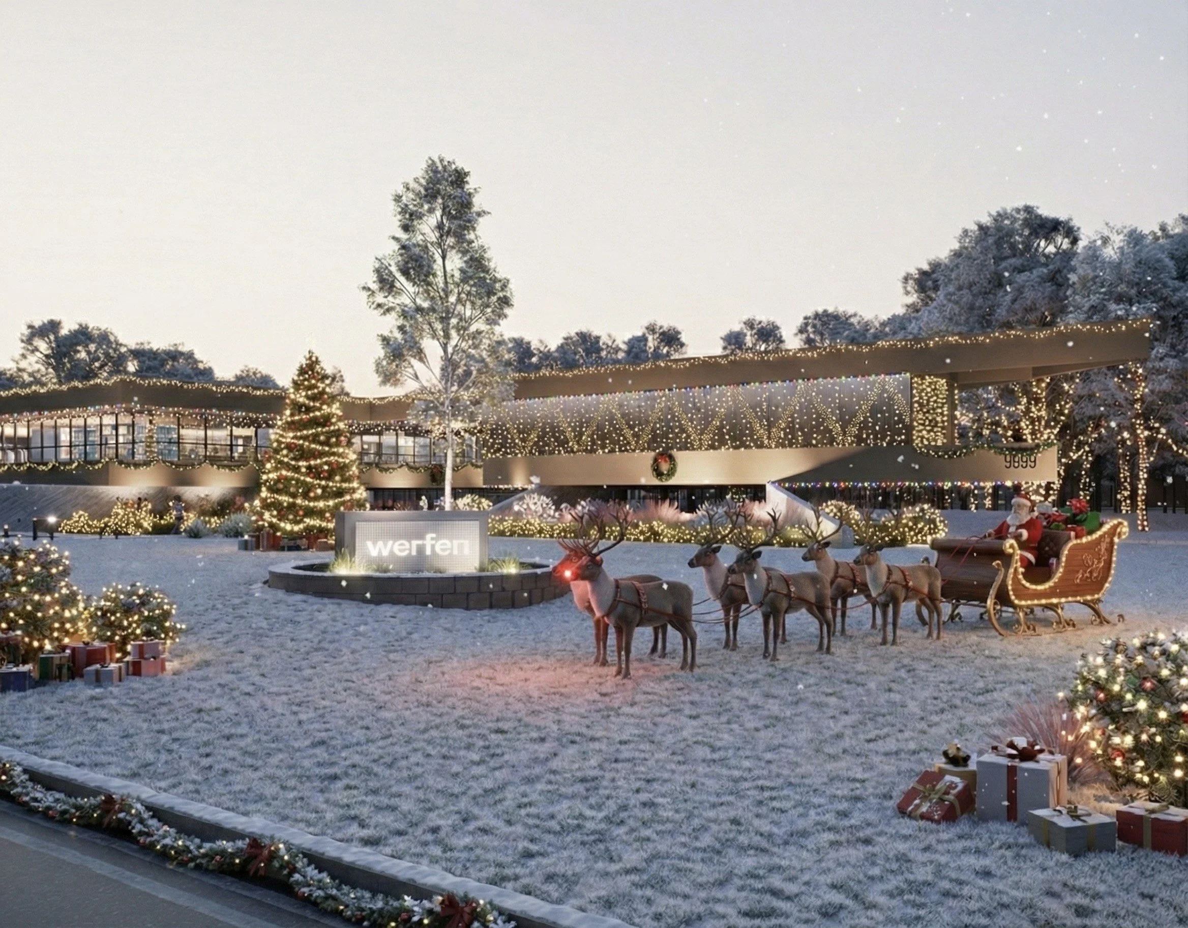 Werfen Christmas Card