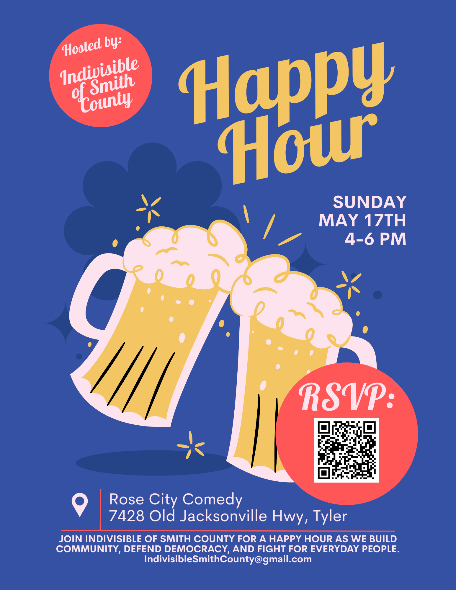 Indivisible Smith County Happy Hour