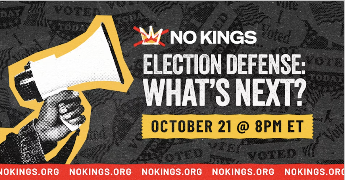 No Kings & Election Defense: What's Next?