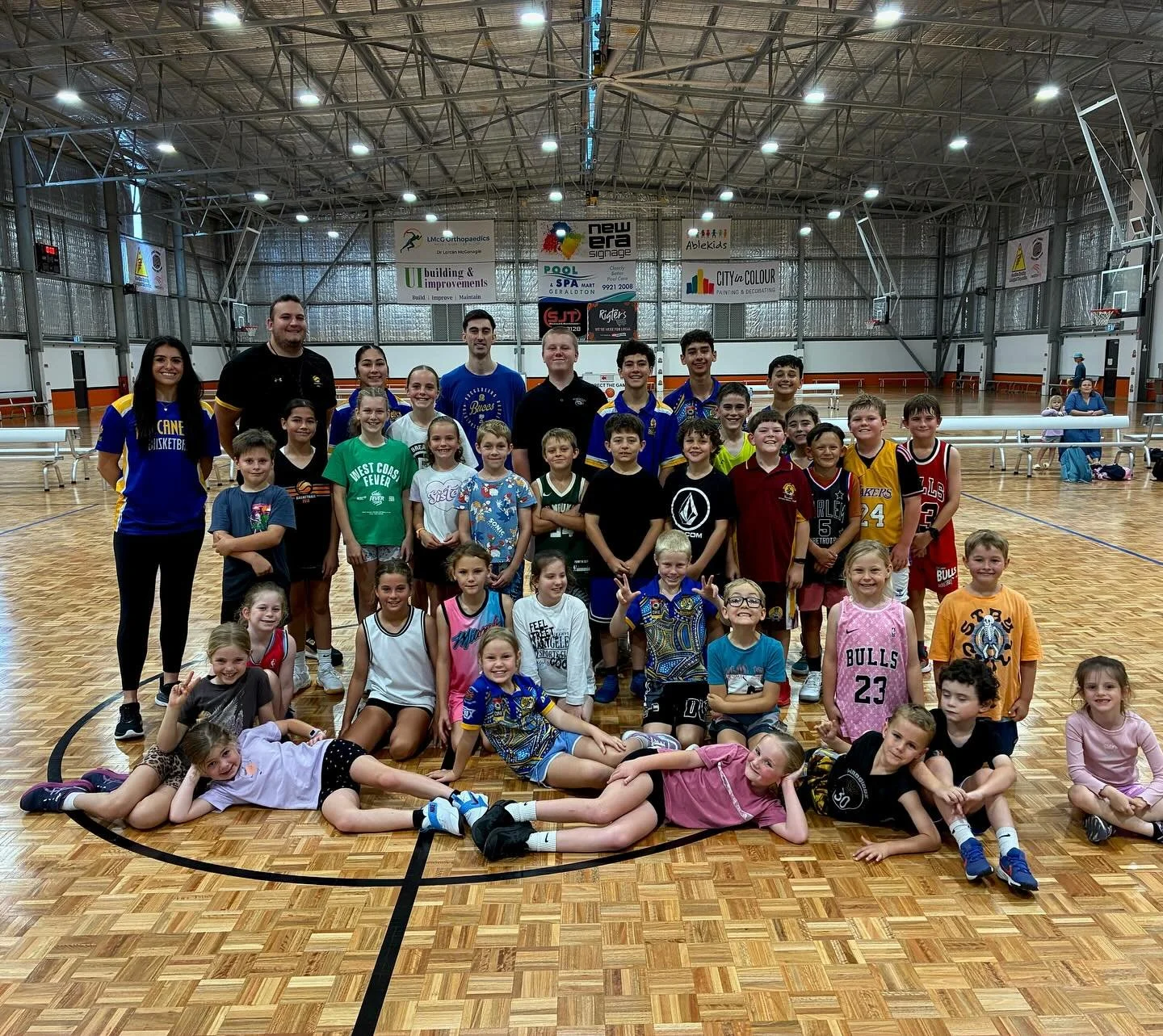 𝐀𝐧𝐨𝐭𝐡𝐞𝐫 𝐬𝐮𝐜𝐜𝐞𝐬𝐬𝐟𝐮𝐥 𝐬𝐜𝐡𝐨𝐨𝐥 𝐡𝐨𝐥𝐢𝐝𝐚𝐲 𝐜𝐥𝐢𝐧𝐢𝐜 🙌🏼 

Had an amazing group of athletes join us this school holidays! Lots of talent coming through Geraldton 🤩 

A major shoutout to our amazing coaches who make this clin