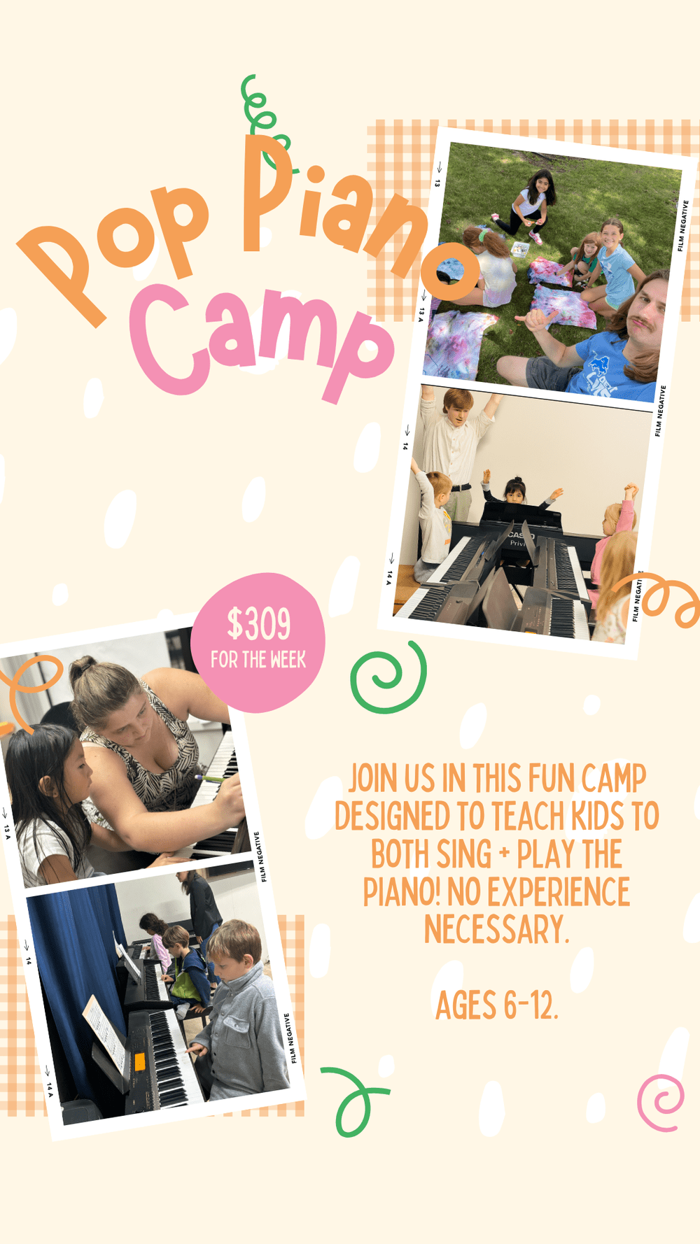 Pop Piano Camp | Unleash Your Talent – Enroll Today — Red Piano Music ...