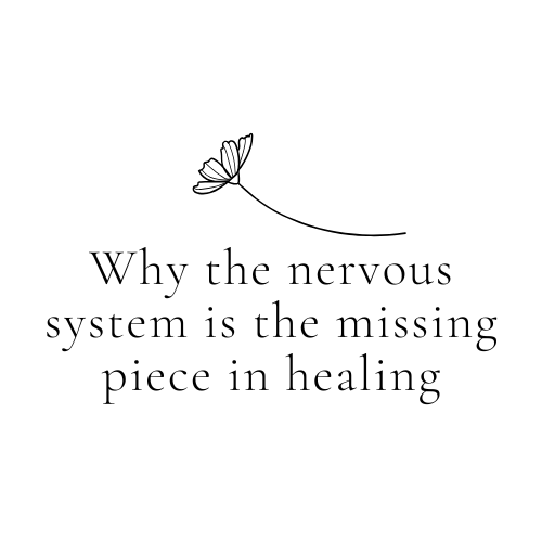 Why the Nervous System Is the Missing Piece in Healing