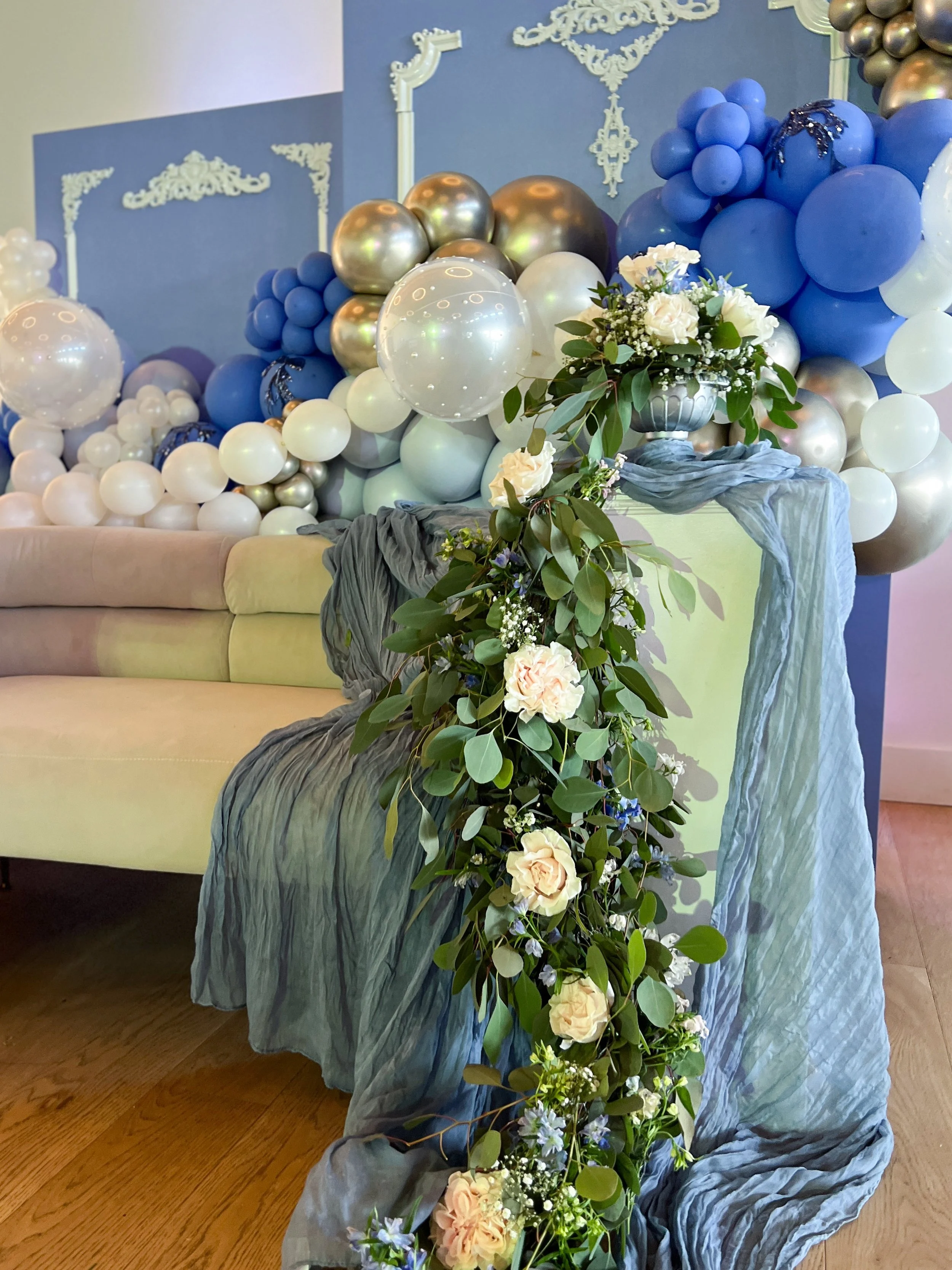 Sweet 16th Event Styling - Wilbur Mansion, Bethlehem PA.  