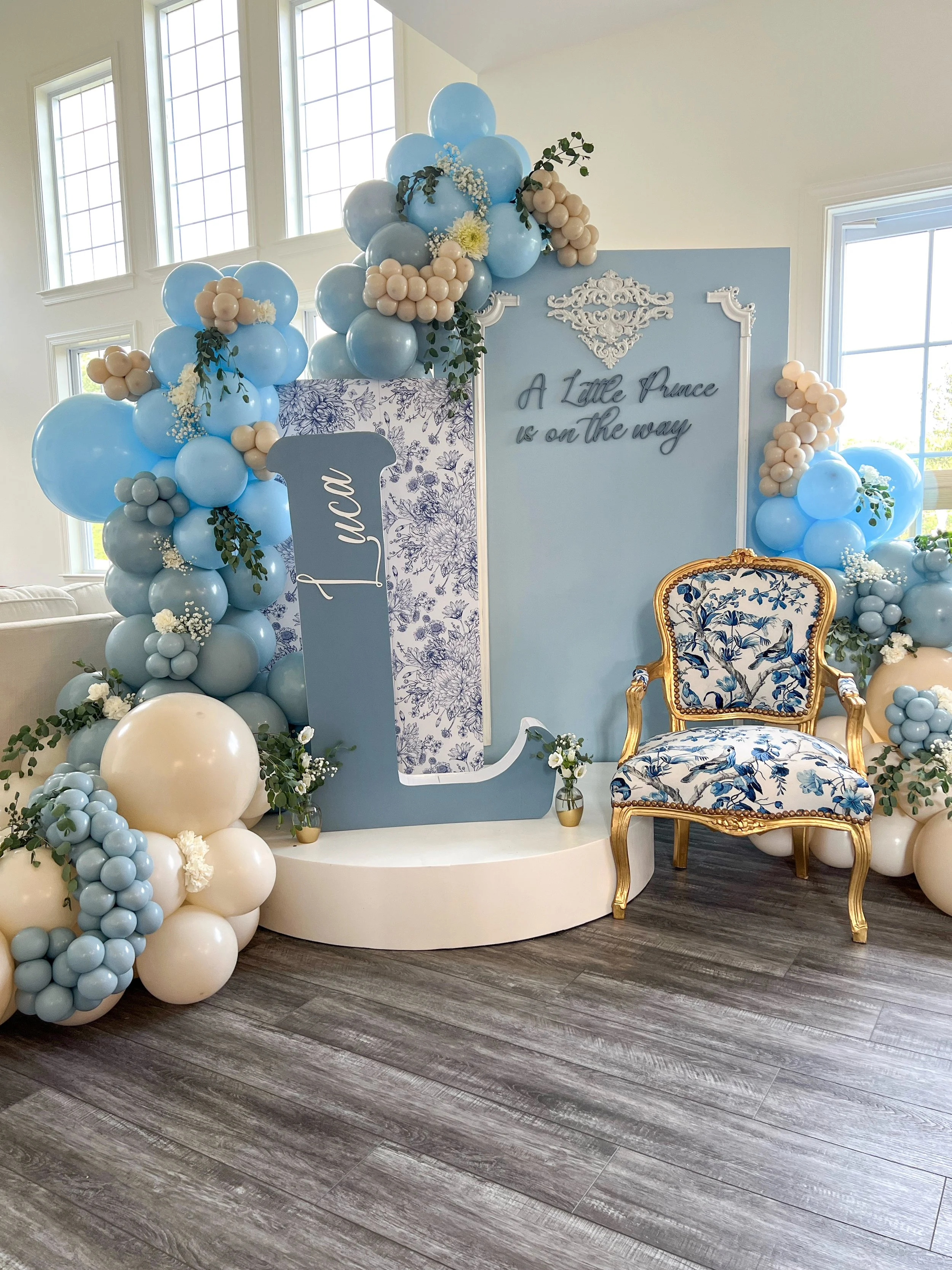 Baby Shower set up in Saucon Valley, PA. 