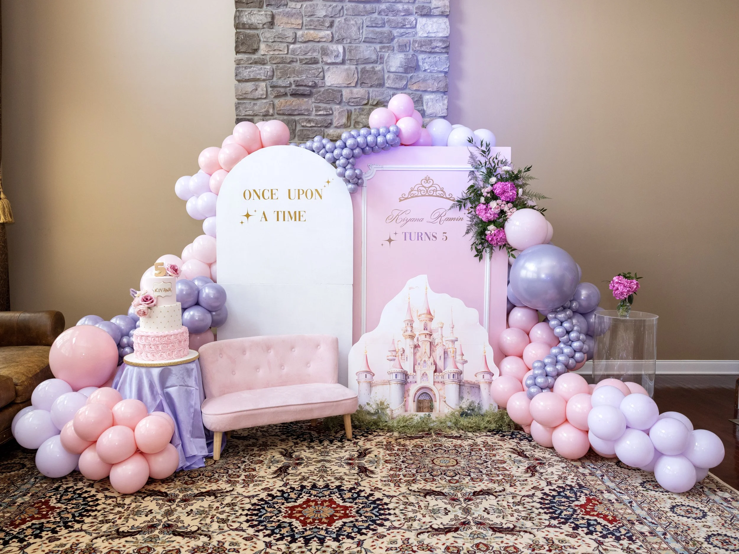 First Birthday Set up in Nazareth, PA.