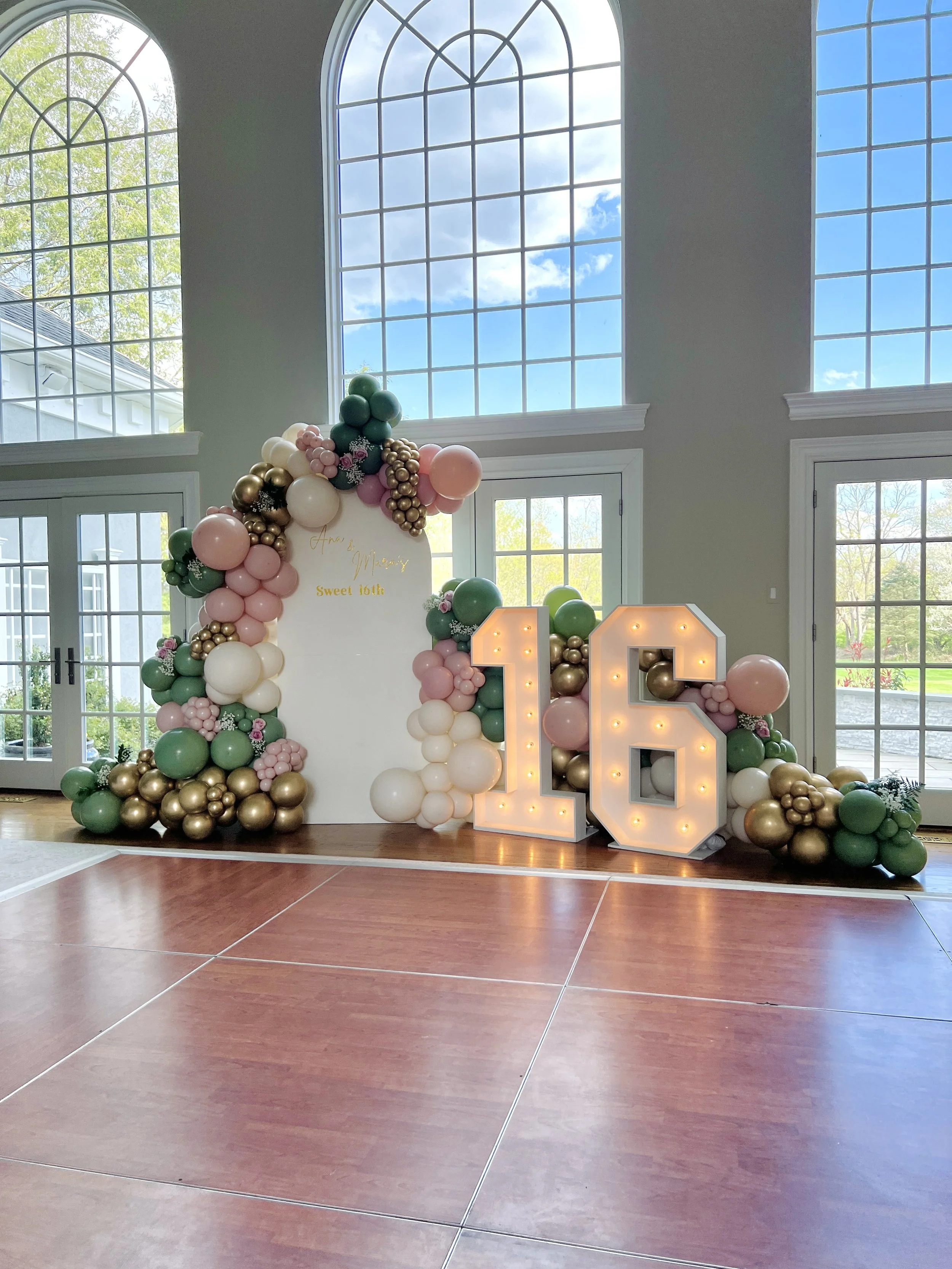 Sweet 16th set up in Saucon Valley, PA. 