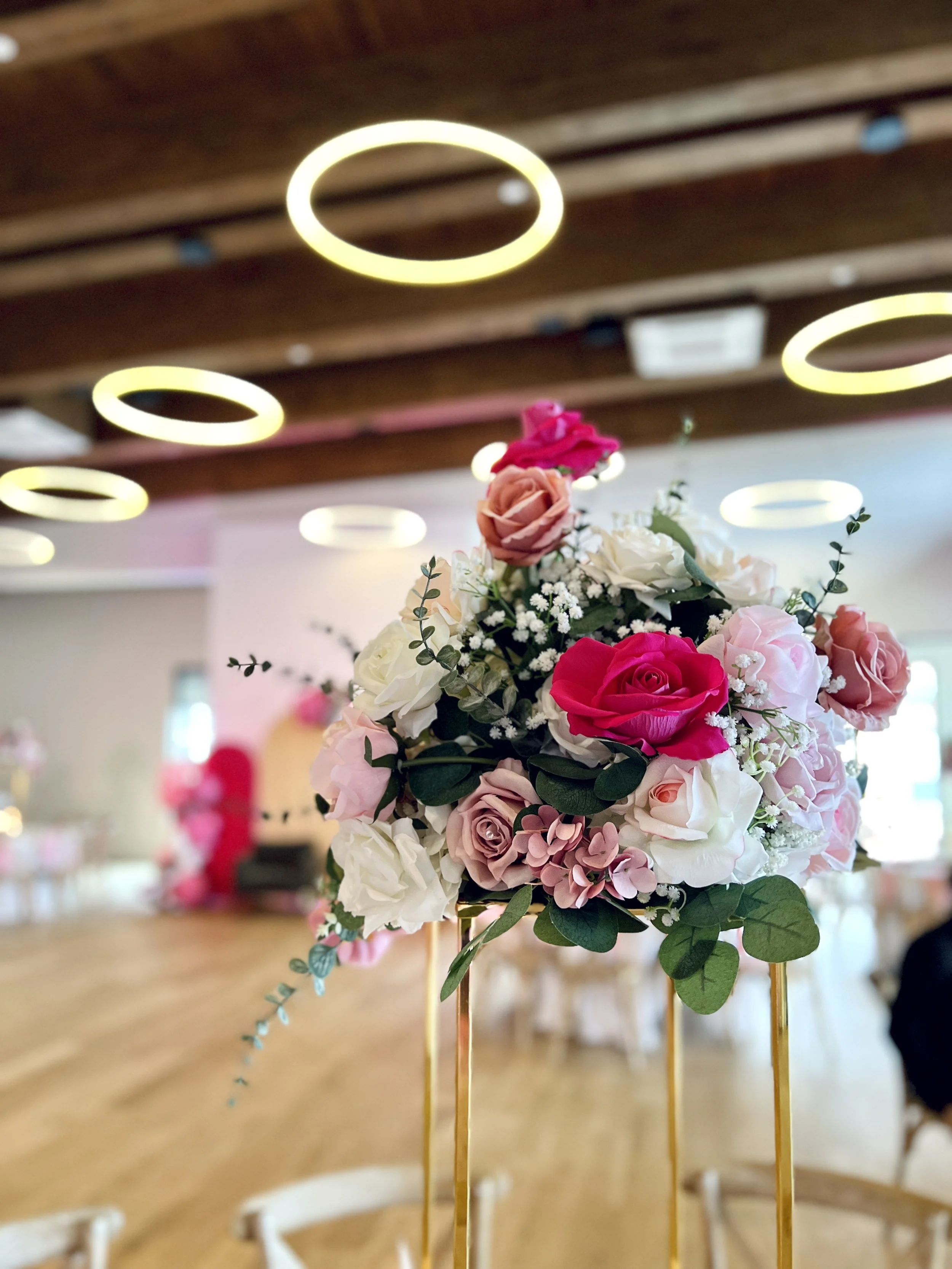 Event Styling up by Ll'amour Events and Decor - Wilbur Mansion, Bethlehem PA.  