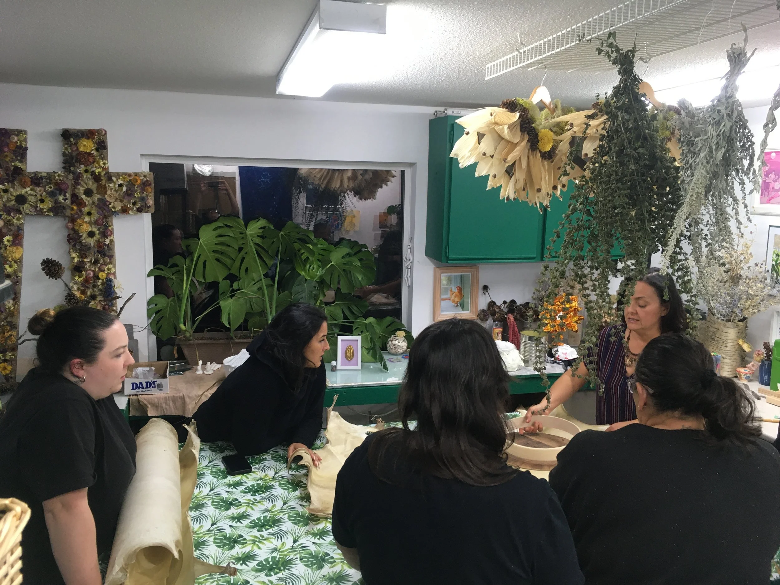 321_Santa_Muerte_Art Residency_Preparing_Deer_Skin_for_Drums.JPG