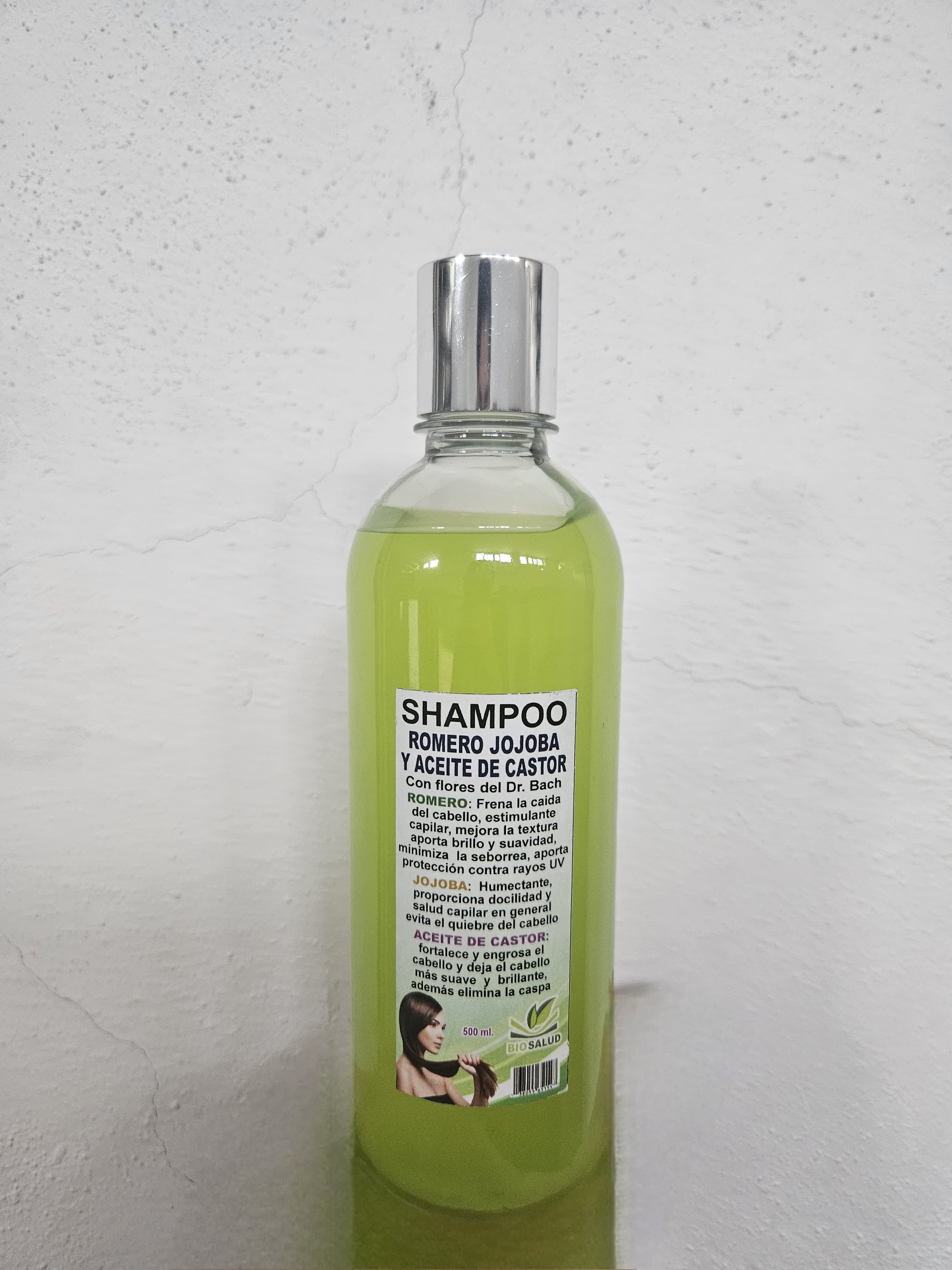 Shampoo Romero Jojoba y Aceite de Castor