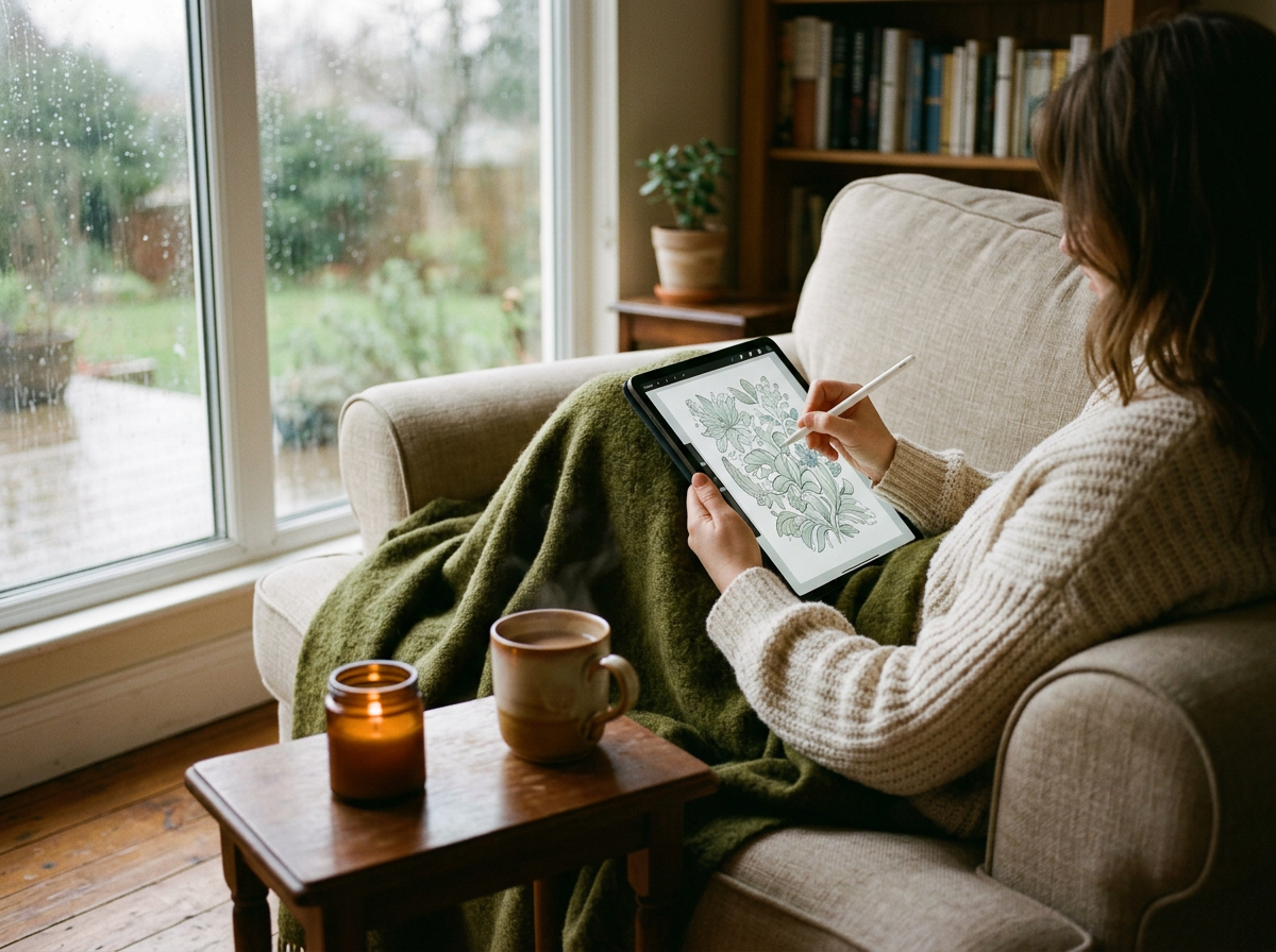 Digital Coloring for Adults: A Simple Guide to Unlocking Your Creativity
