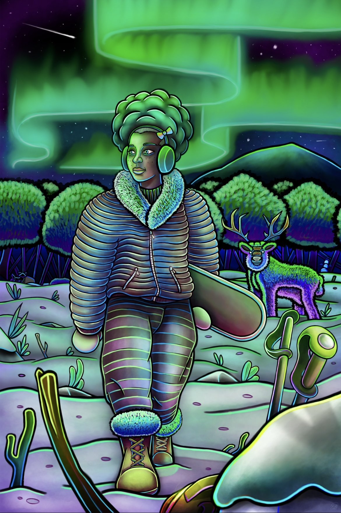 The Aura (Fashion Illustration)