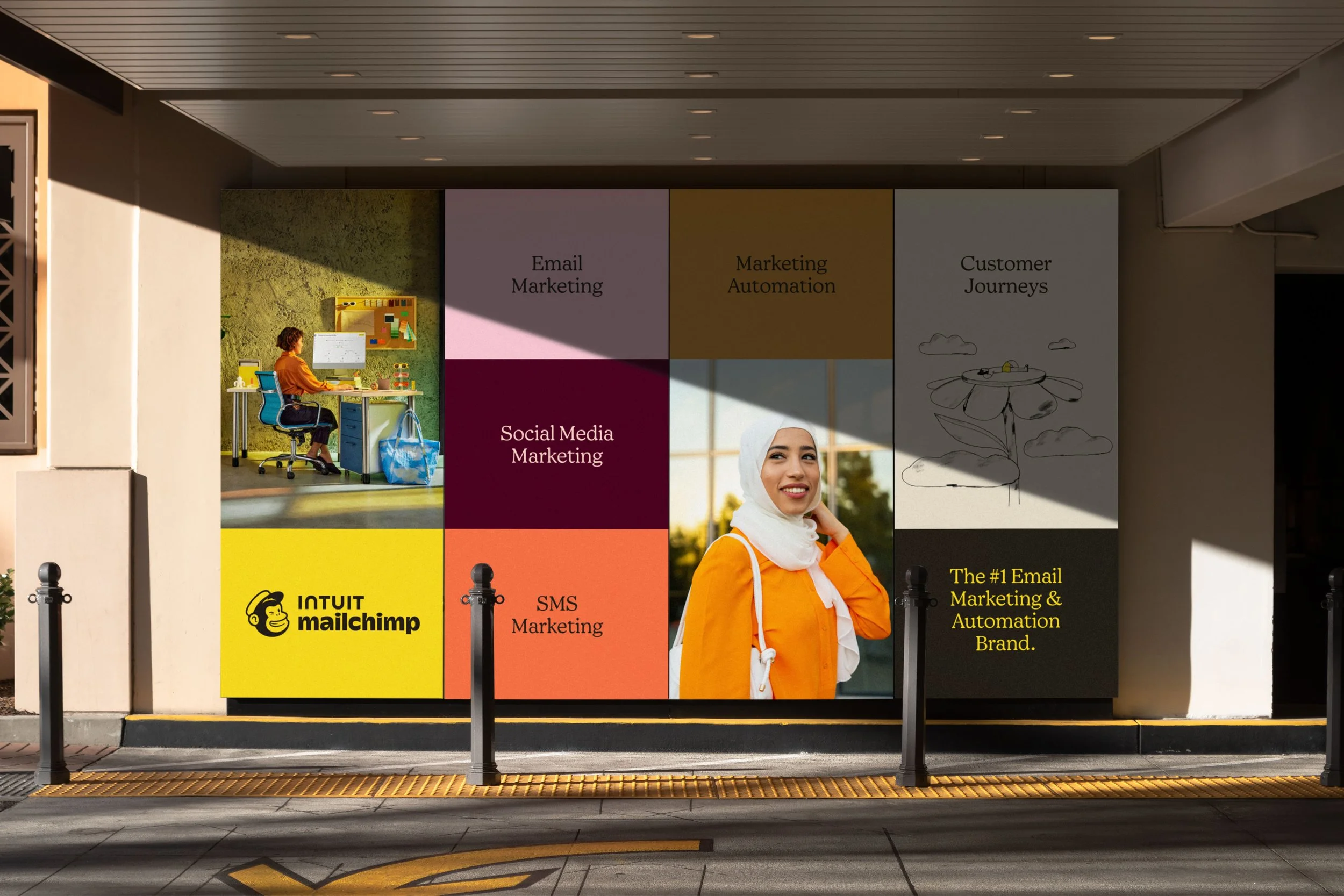 Mailchimp Brand Refresh (2023) - Out of Home