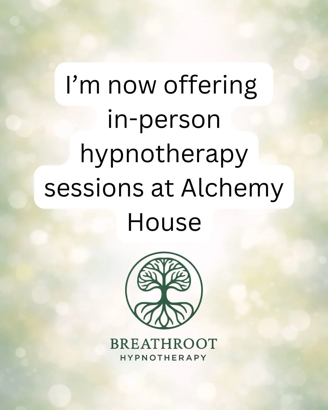 I&rsquo;m so excited to be welcomed into Alchemy House, and I couldn&rsquo;t be more grateful for this space.

I chose to work here because it truly supports slowing down, reconnecting, and doing meaningful inner work. I&rsquo;ll be offering in-perso