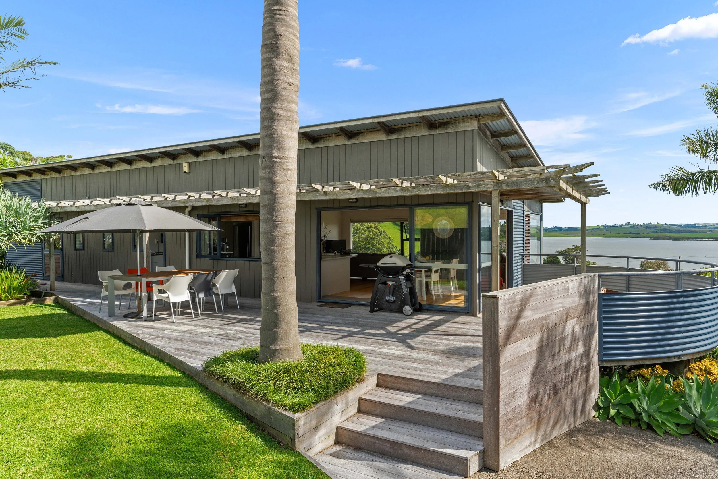 Natural hardwood finish