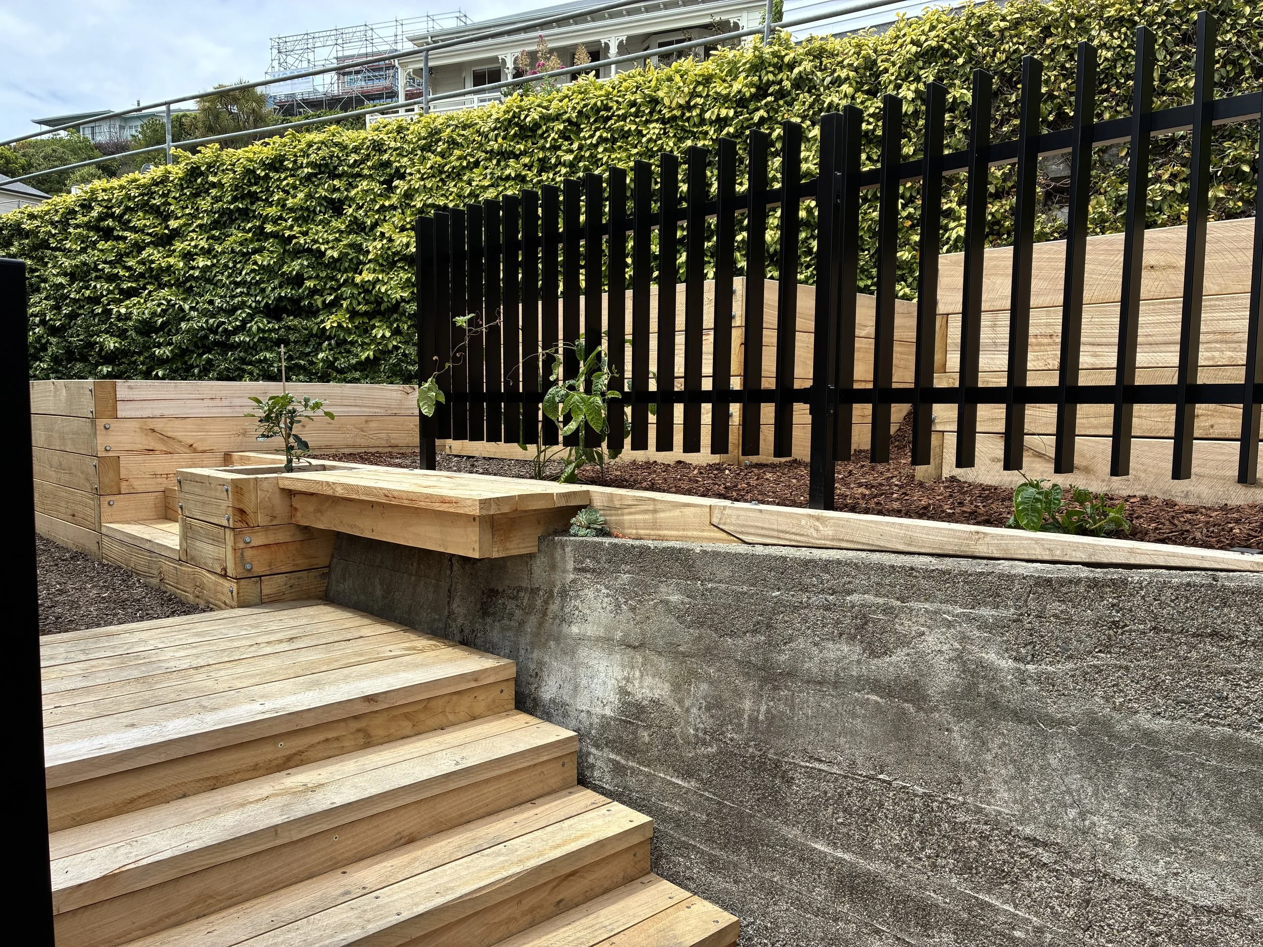 AFTER: Hard landscaping