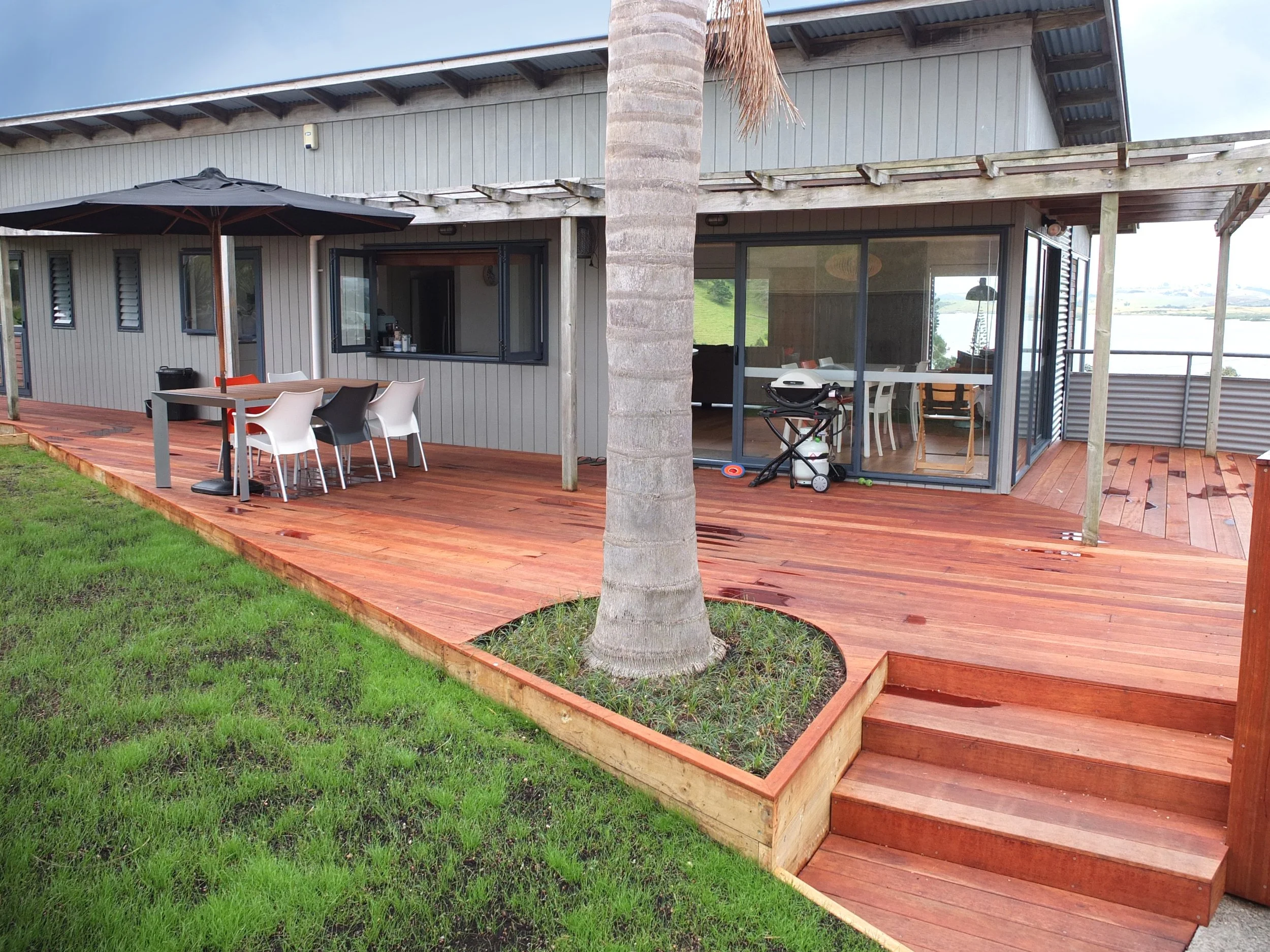 Decks and hard landscaping