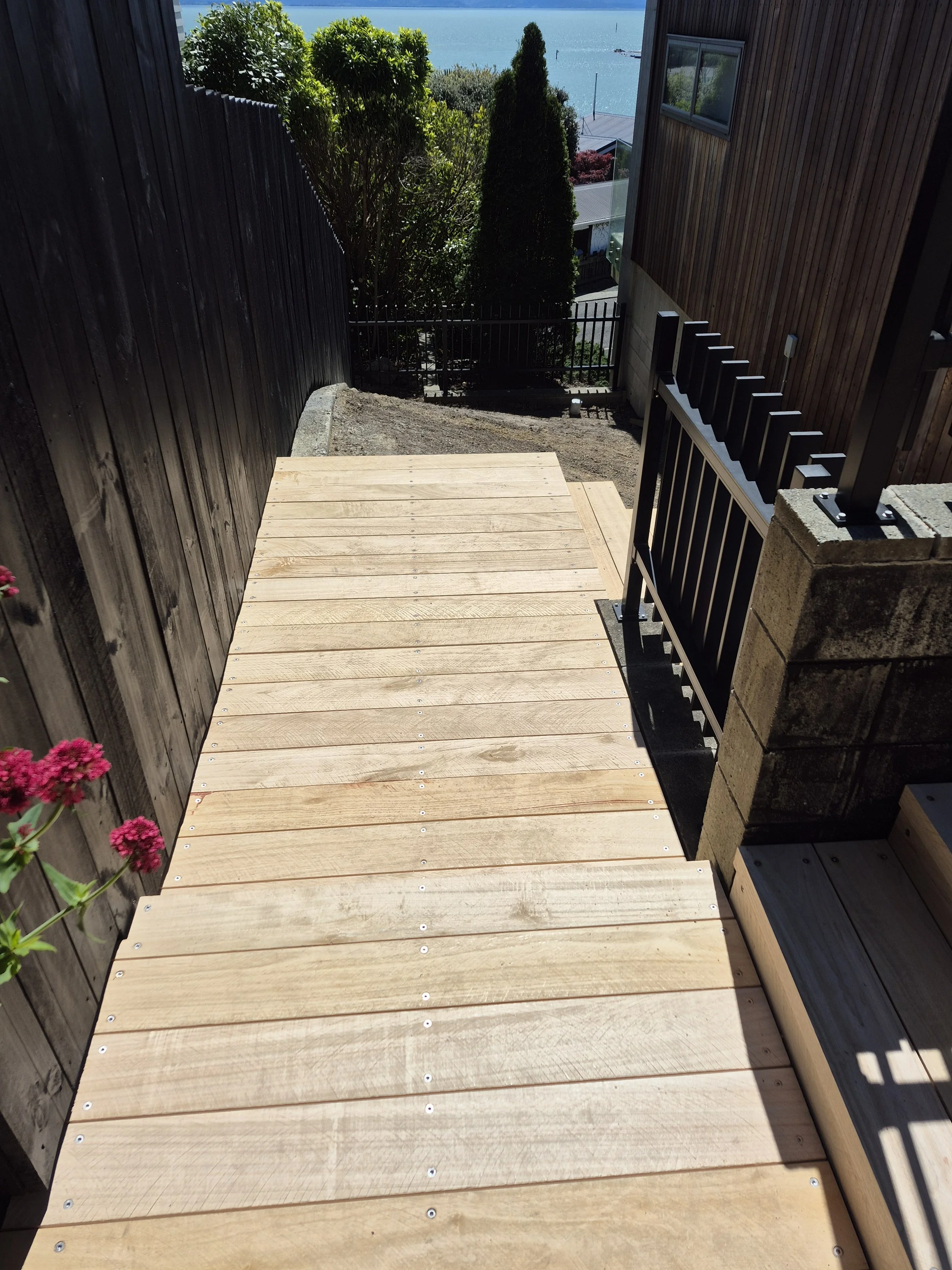 AFTER: Hard landscaping