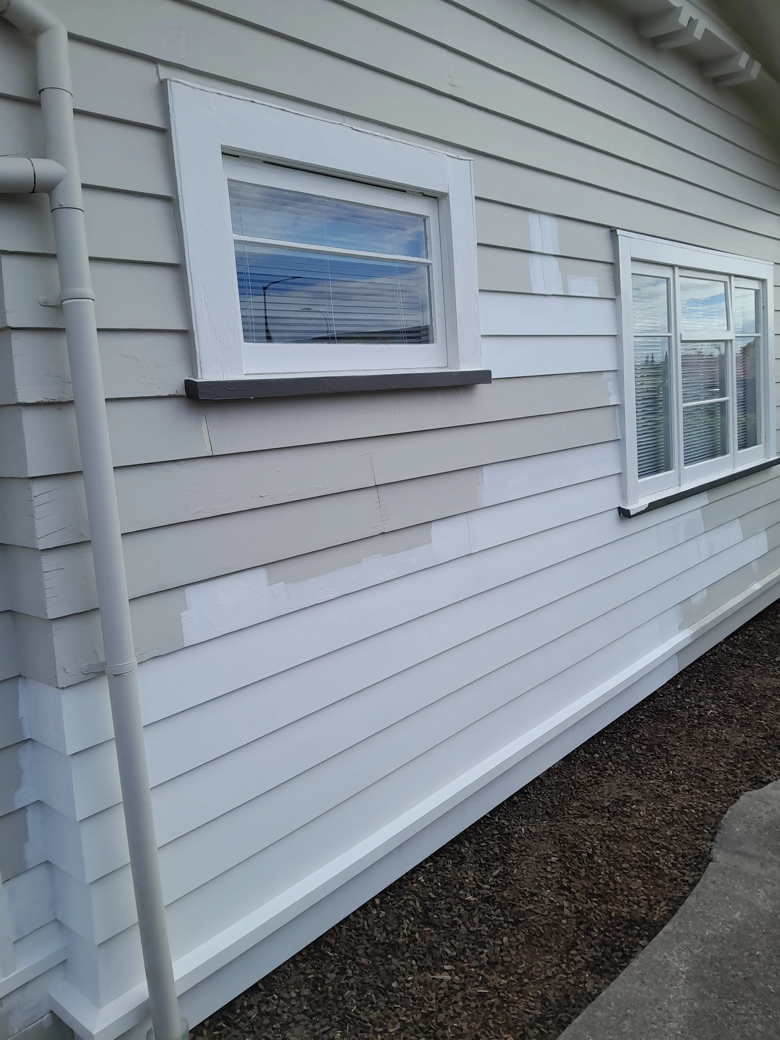 AFTER: Weatherboard repairs