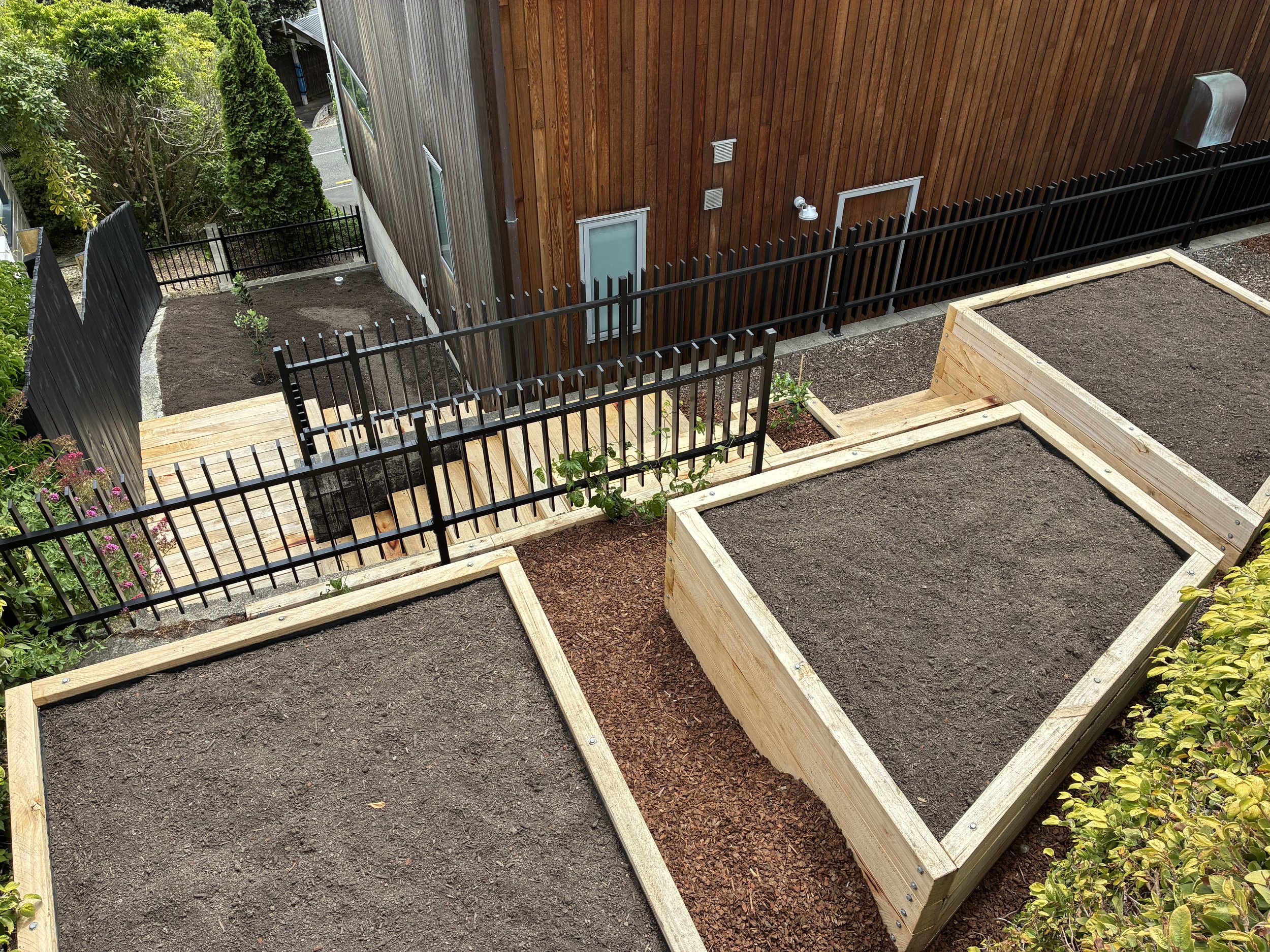 AFTER: Hard landscaping