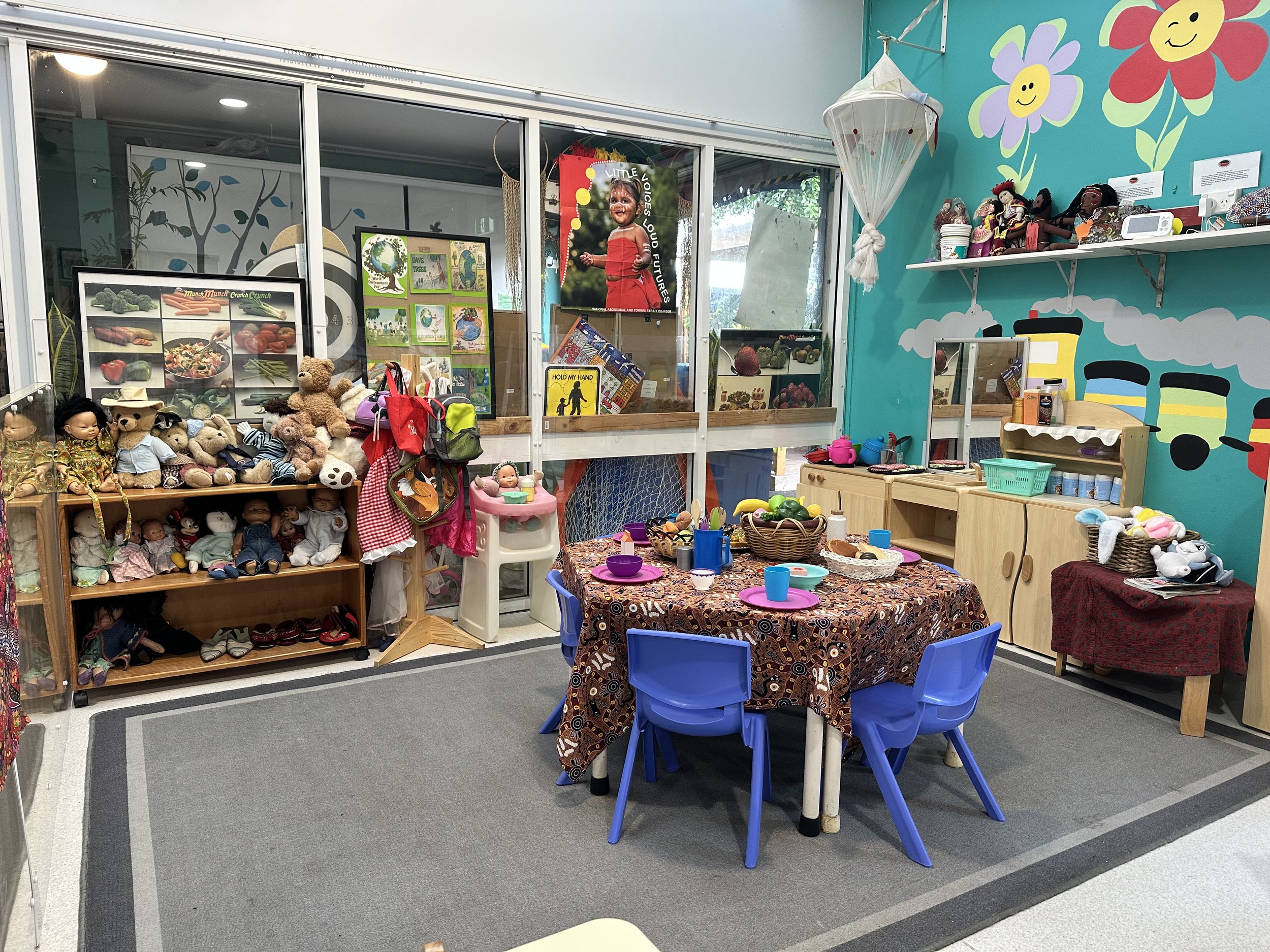 Nursery and toddler imaginative play space