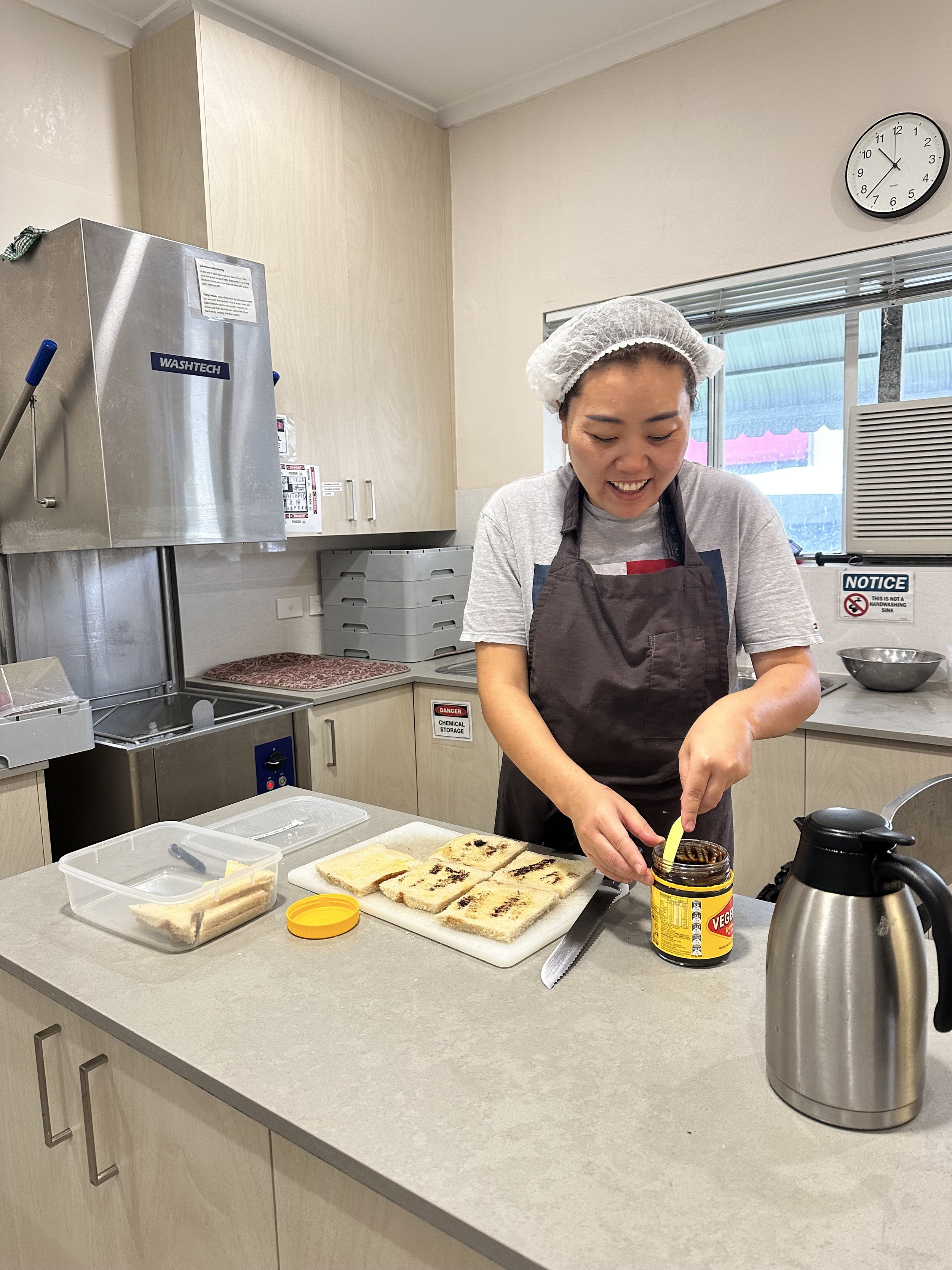 On-site kitchen