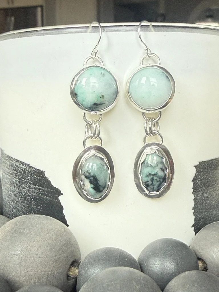 Glacial Whisper Earrings *SOLD*