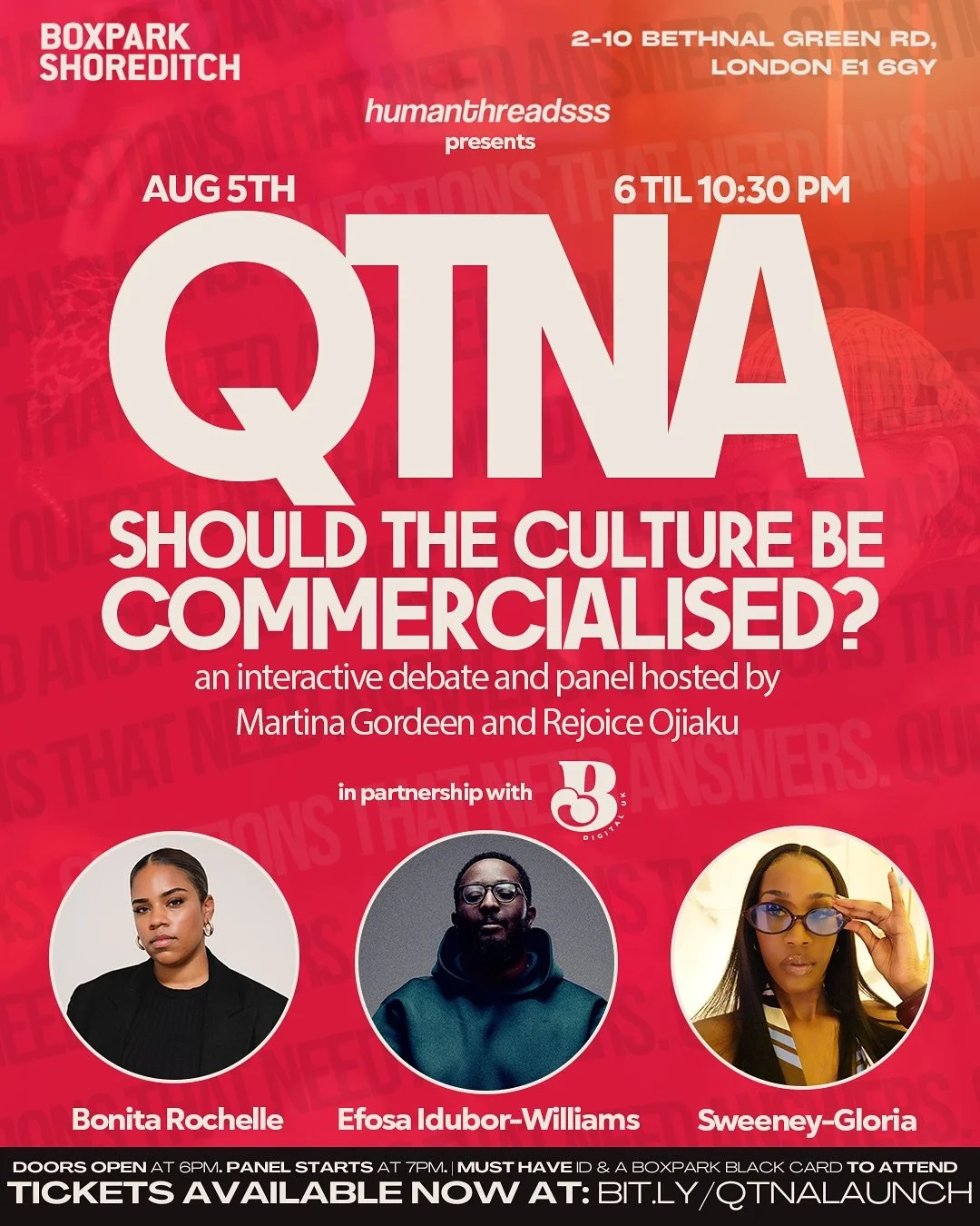 Did you miss us? Because we missed you 🫂
 We&rsquo;re back and we&rsquo;ve got questions. Big ones.

In the lead-up to Carnival, and following conversations around F&ecirc;te de la Musique, we&rsquo;re kicking off our new panel series: Questions Tha